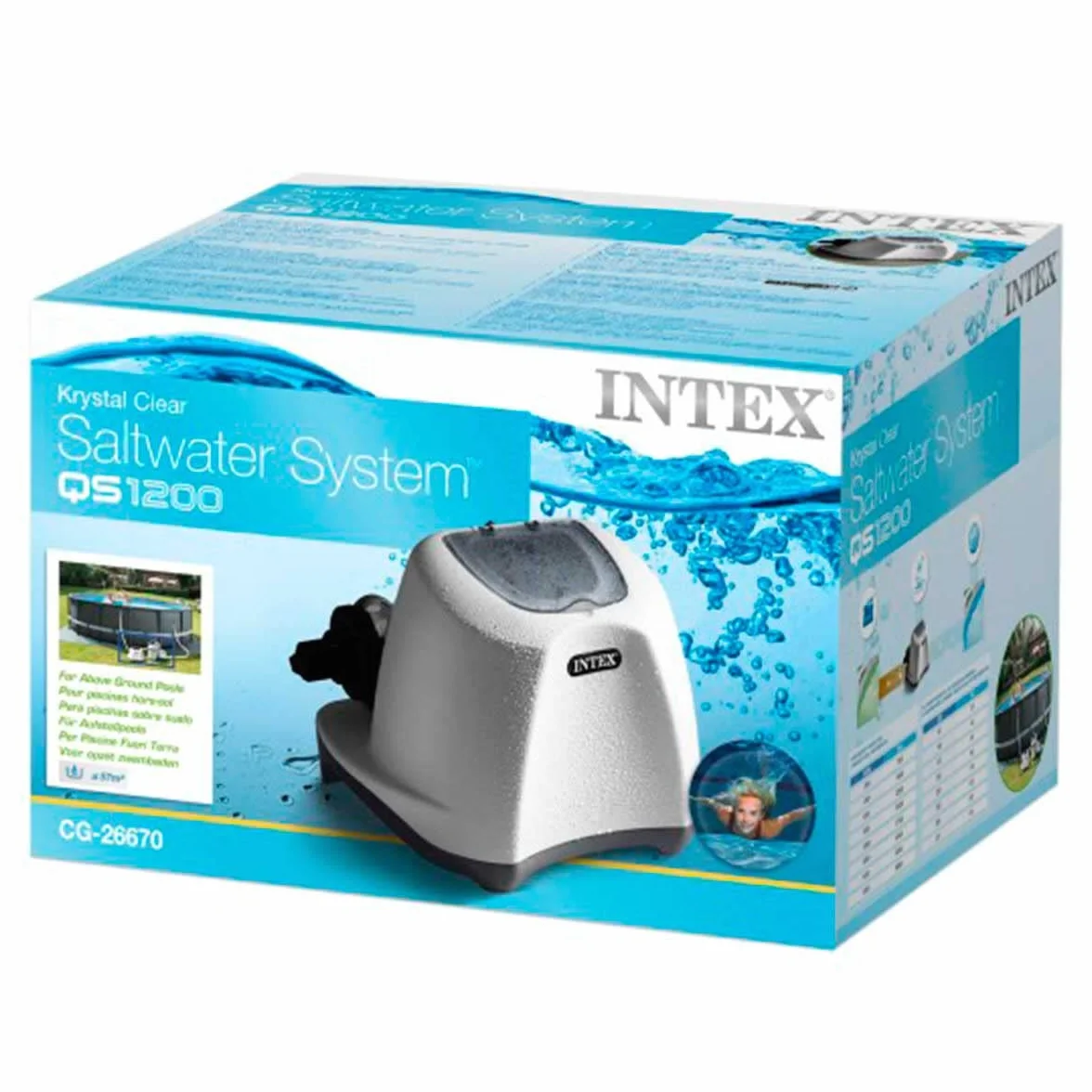 Intex Generator Chloru, Biało/Szary