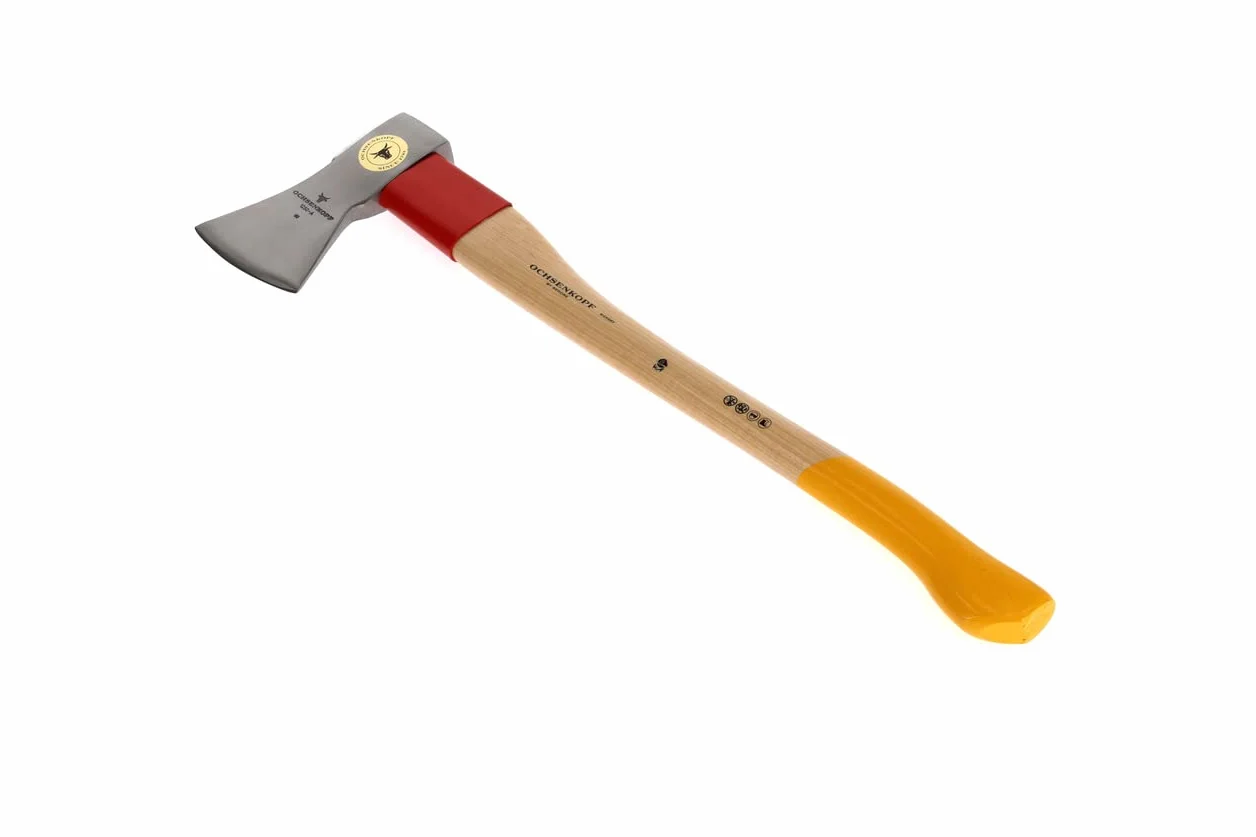 OCHSENKOPF OX 620 H-1257 uniwersalny złoty topór Rotband-PLUS, drewniany uchwyt hikory, polerowane ostrze 120 mm, długość 700 mm