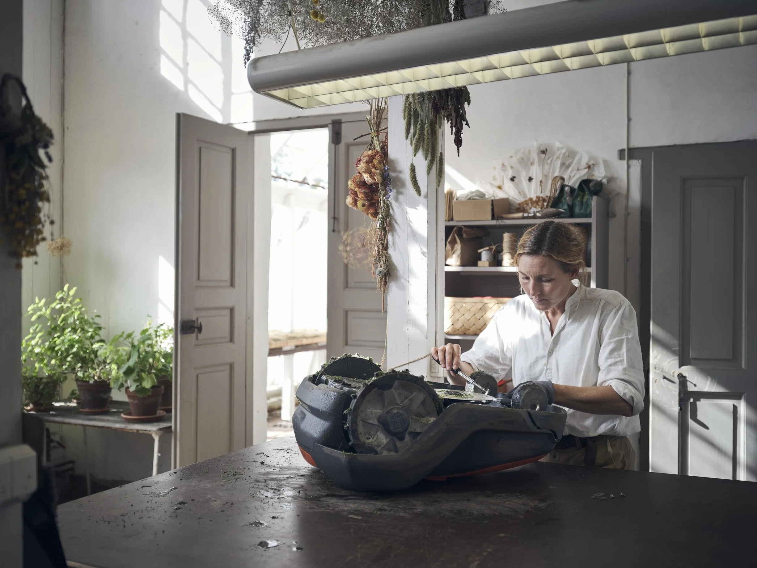Husqvarna 577606505 nóż węglowy, ekstra mocny (45 sztuk)