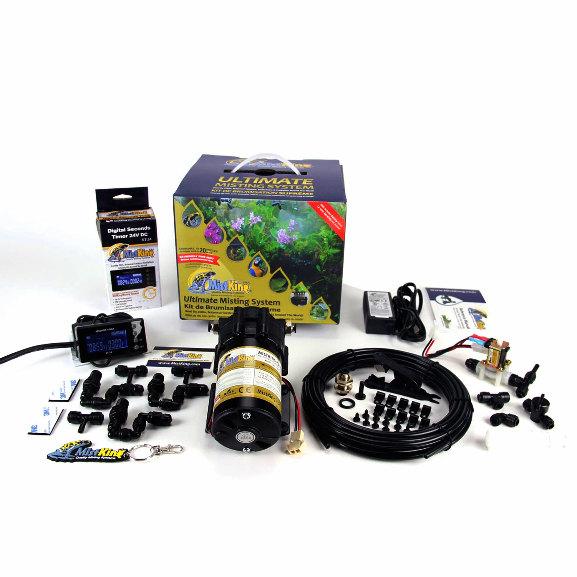 MistKing Ultimate Misting System 5. generacji 20 dysz 50 mikronów