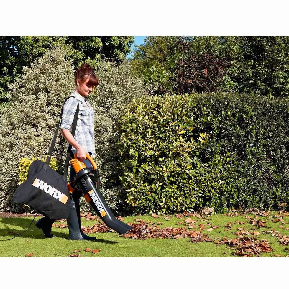 WORX WG505E Trivac Dmuchawa do Liści 3 w 1 3000 W 335 km/h