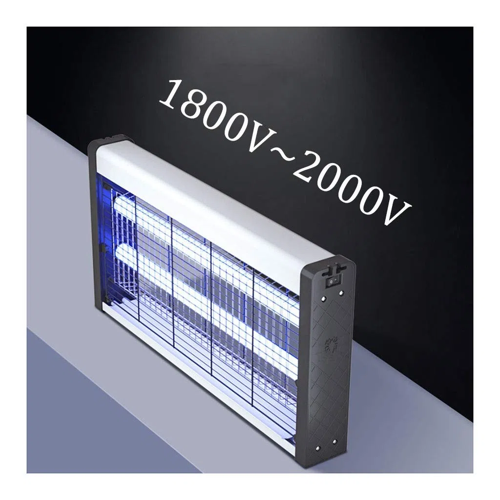 Temkin pułapka na komary elektryczna na komary, łapka na muchy owady przeciw komarom do użytku w domu kuchnia biuro na zewnątrz patio sklep wyciszenie LED przeciw komarom (20w)