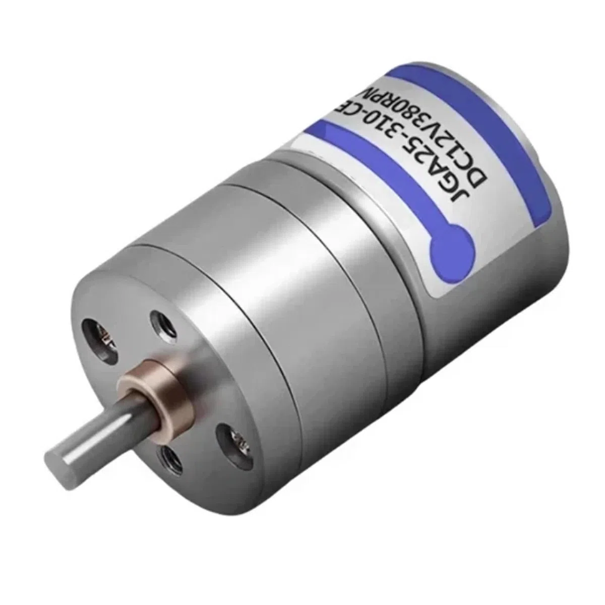 Silnik z przekładnią cc, redukcja odwracalnej skrzyni biegów JGA25-310 6V 12V, mikrosilnik, wysokie inteligentne części, sprzęt elektroniczny dla majsterkowiczów (tylko silnik, 6V57 rpm)