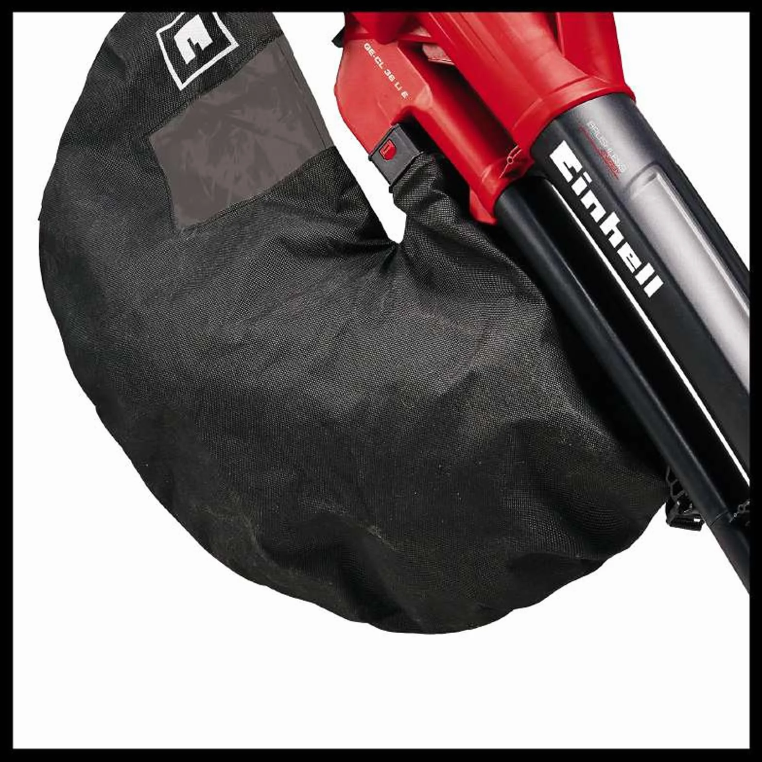 Einhell Akumulatorowa odkurzacz do liści GE-CL 36 Li E-Solo Power X-Change (Li-ion, 2x18 V, prędkość nadmuchu 210 km/h, silnik bezszczotkowy, torba zbiorcza 45 l, bez akumulatora i ładowarki)