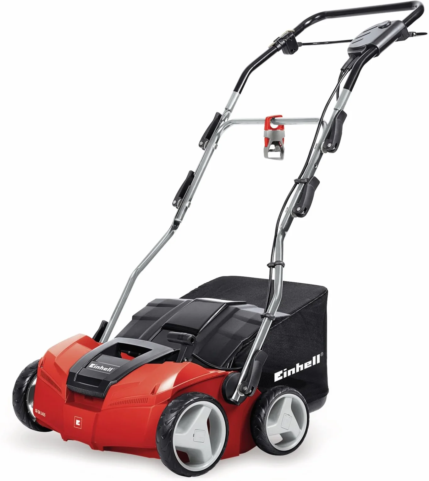 Einhell Ge-Sa 1435 Wertykulator/Aerator, Czerwony/Czarny, 35 cm x 3-9 mm