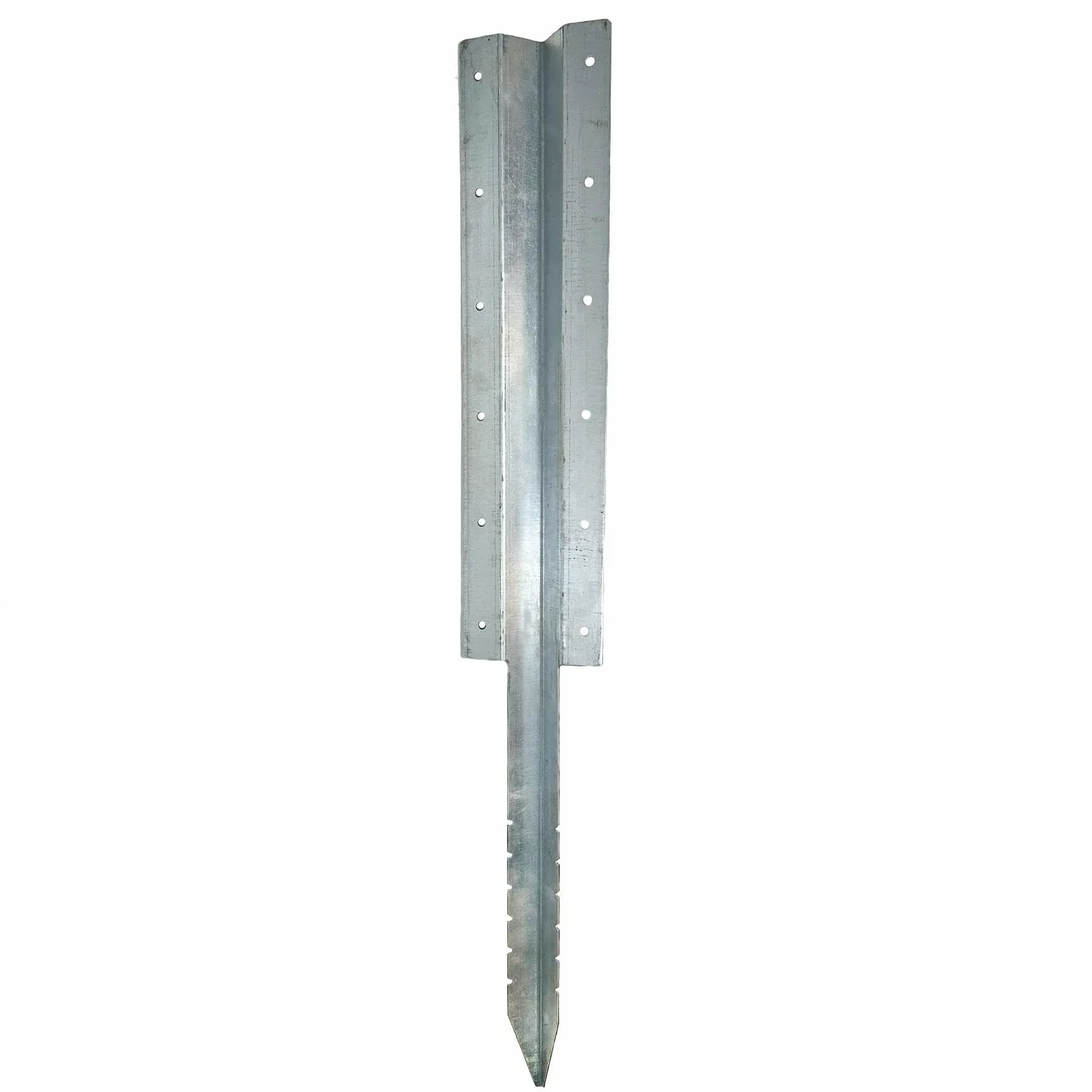 Ogród Triple Sleeper prosty wspornik kolca palik ocynkowana stal 930 mm 5 szt