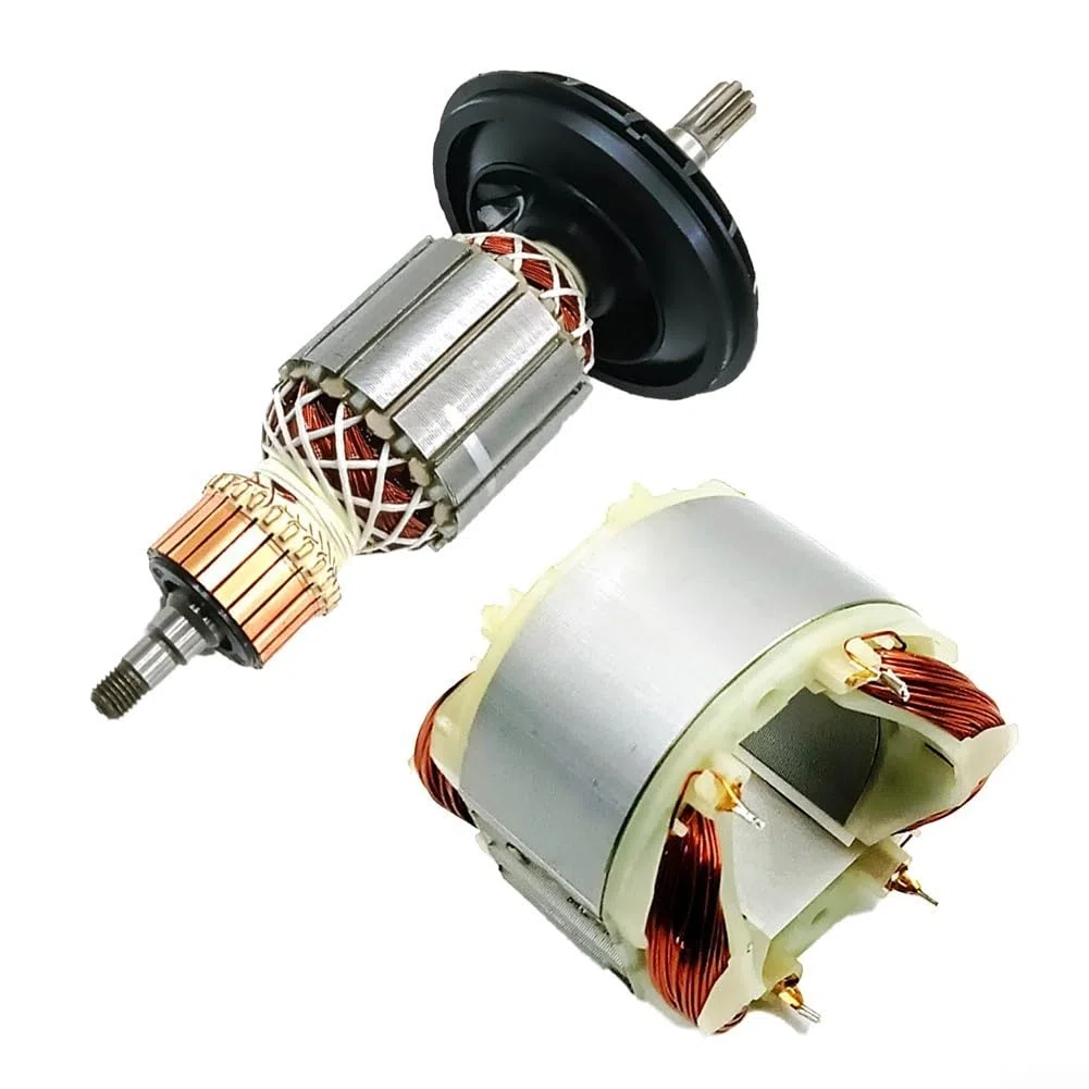 Zestaw zwornika i cewki polowej do Bosch RH540 RH540S części zamienne do elektronarzędzi 1619P10864 1619P08324 Elementy silnika Konstrukcja metalowa
