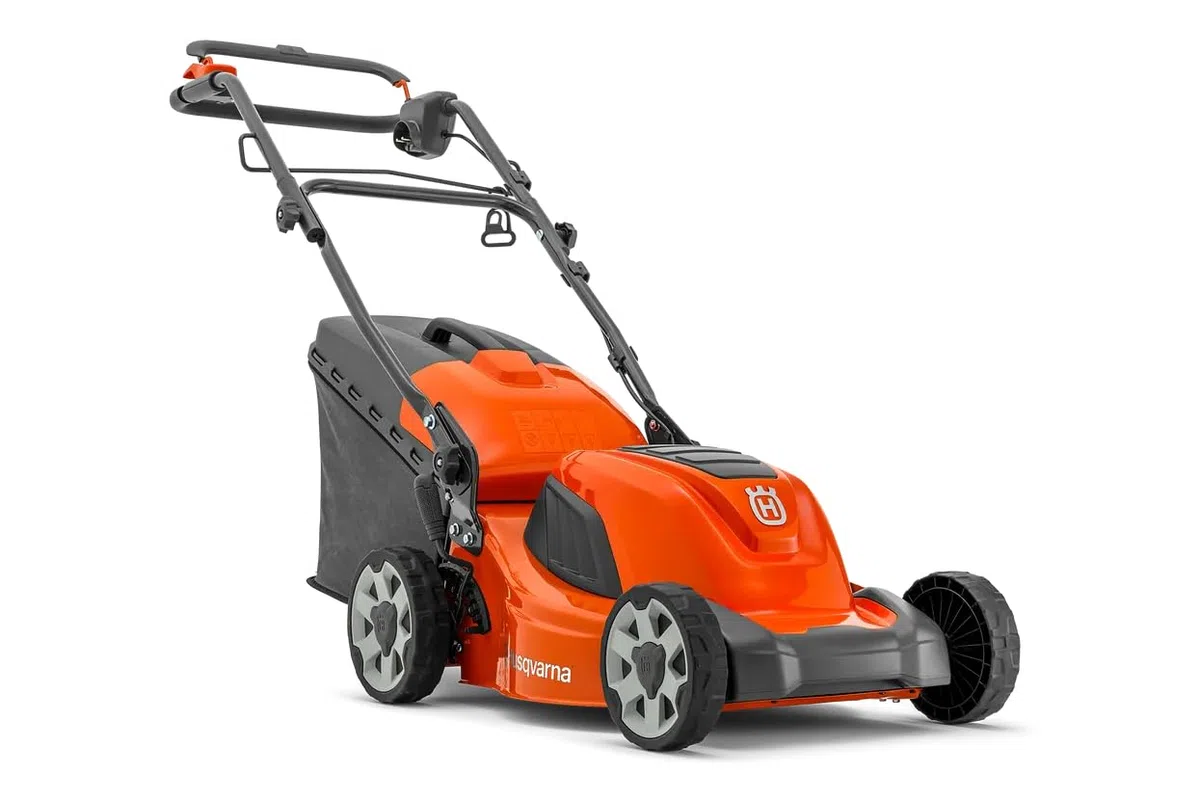 Husqvarna LC 141C Kosiarka Elektryczna | 41 cm koszenia, cicha praca, centralna regulacja wysokości