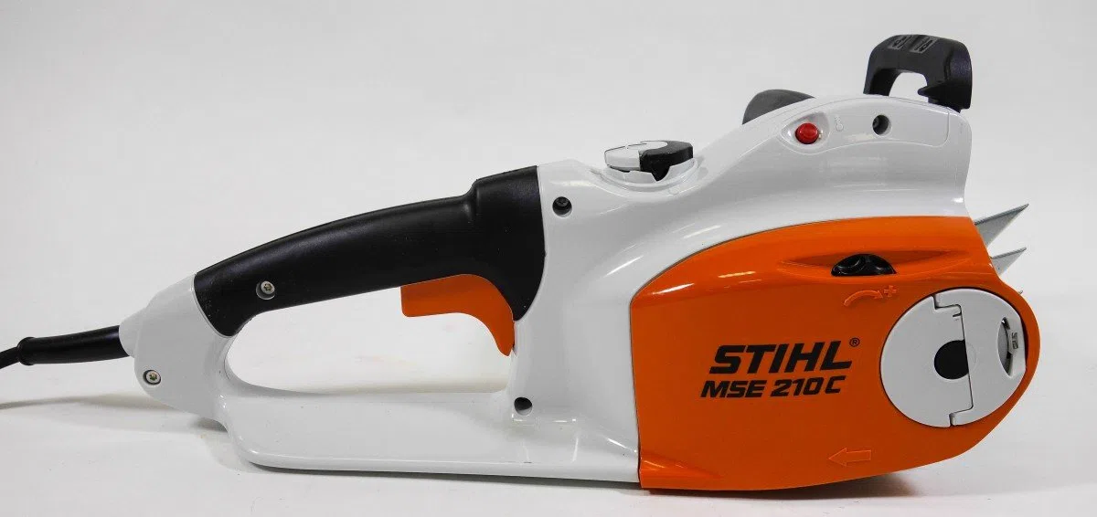 Stihl MSE 210 C-BQ piła elektryczna 2,1 kW z szybkim napięciem łańcucha 350 mm/14'