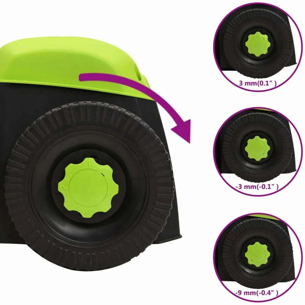 vidaXL Wertykulator ogrodowy 2-w-1 elektryczny 1500 W aerator kultywator