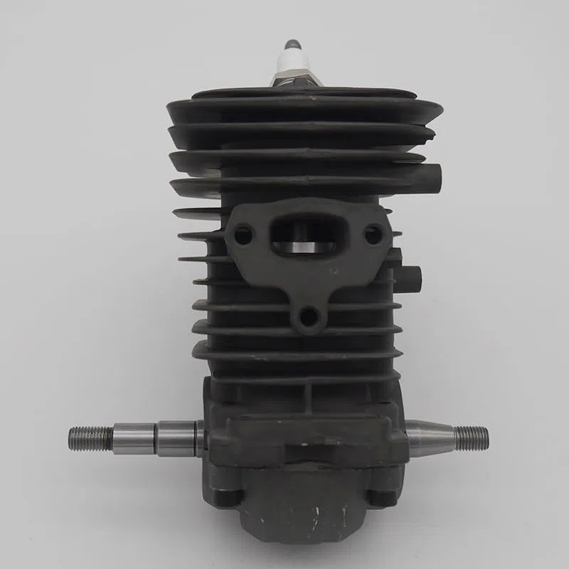 Części ogrodowe 38MM i 40mm cylinder silnika tłok zestaw wału korbowego pasuje do Husqvarna 137 142 piła łańcuchowa odbudowa silnika części zamienne do silnika narzędzie Części ogrodowe (Color : HUS
