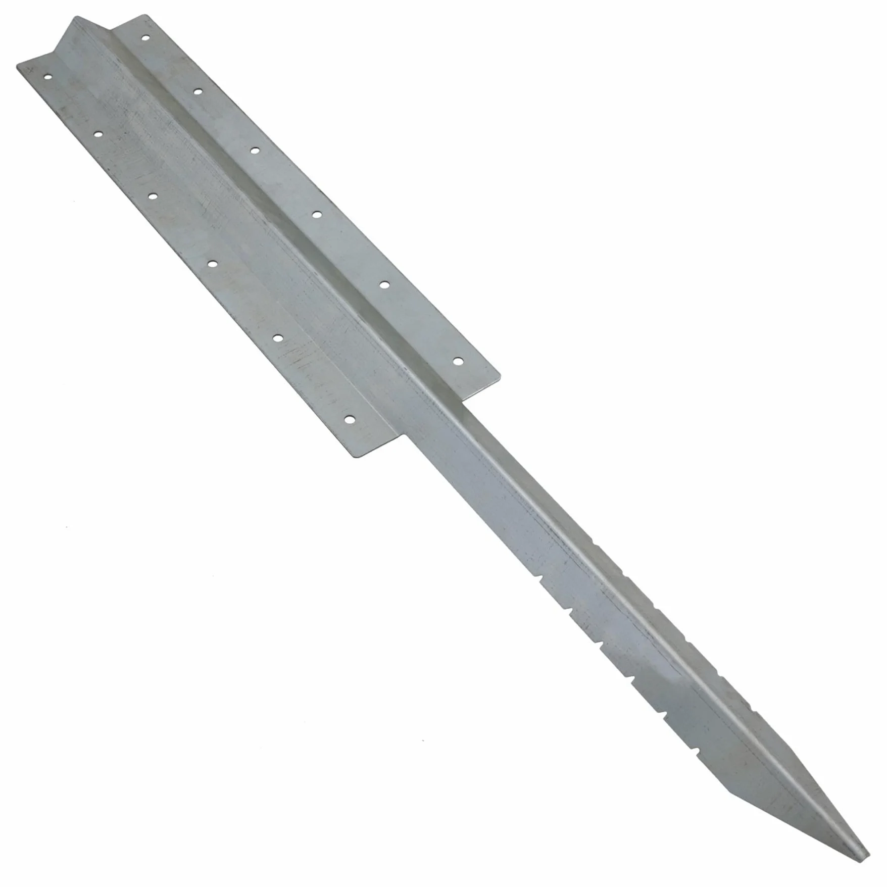 Ogród Triple Sleeper prosty wspornik kolca palik ocynkowana stal 930 mm 5 szt