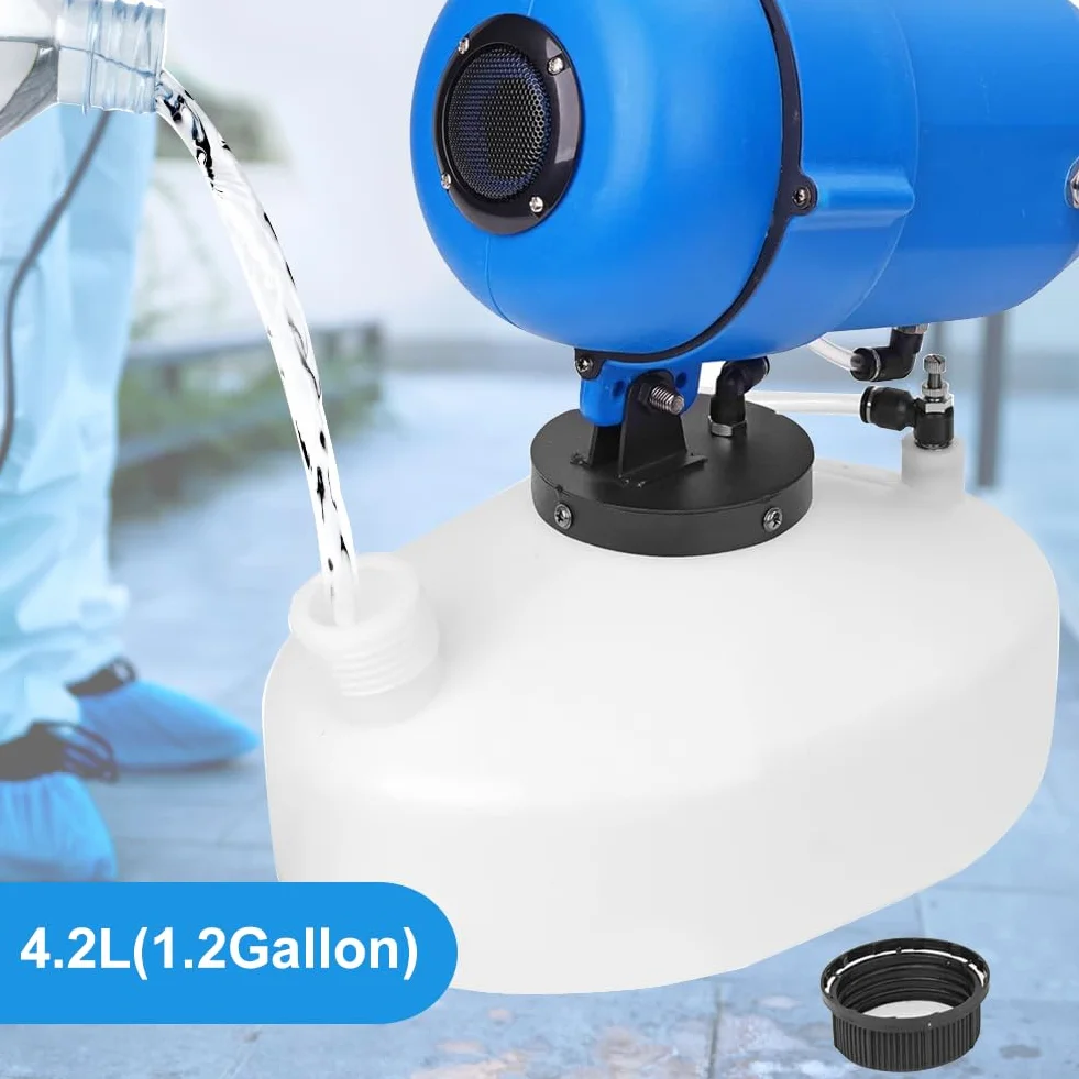 4,5 L (1,2 galona) Opryskiwacz Elektryczny Przenośny Elektryczny Zamgławiacz ULV Atomizer Zamgławiacz Zimnej Mgły odległość Rozpylania 8-10 M Elektryczny Opryskiwacz ULV (Wtyczka
