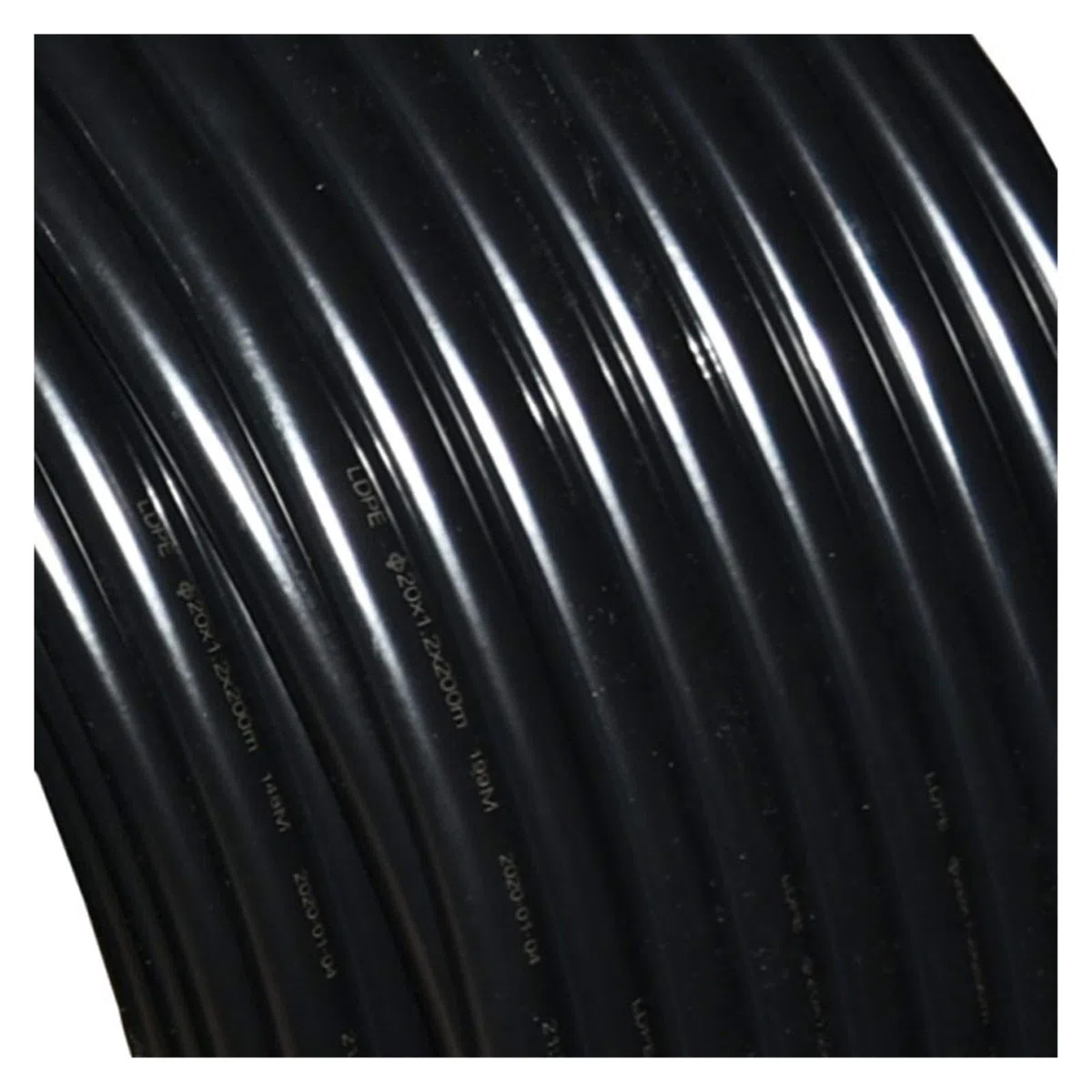 System nawadniania 16 mm 20 mm rura PE 5/8 cala DN15 z kranem rura LDPE ogród nawadnianie szklarnia szklarnia wąż do nawadniania 10 m 15 m (kolor: 20PE x10m x 1I2)