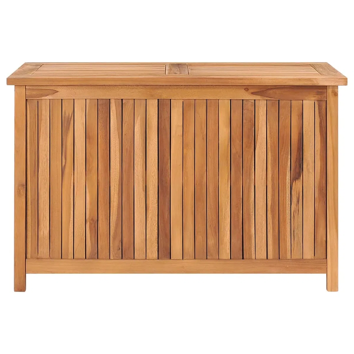 ShGaxin Schowek ogrodowy 90x50x58 cm Solidne drewno tekowe, pudełko do przechowywania ogrodu, skrzynia do przechowywania, pudełko do przechowywania, 384