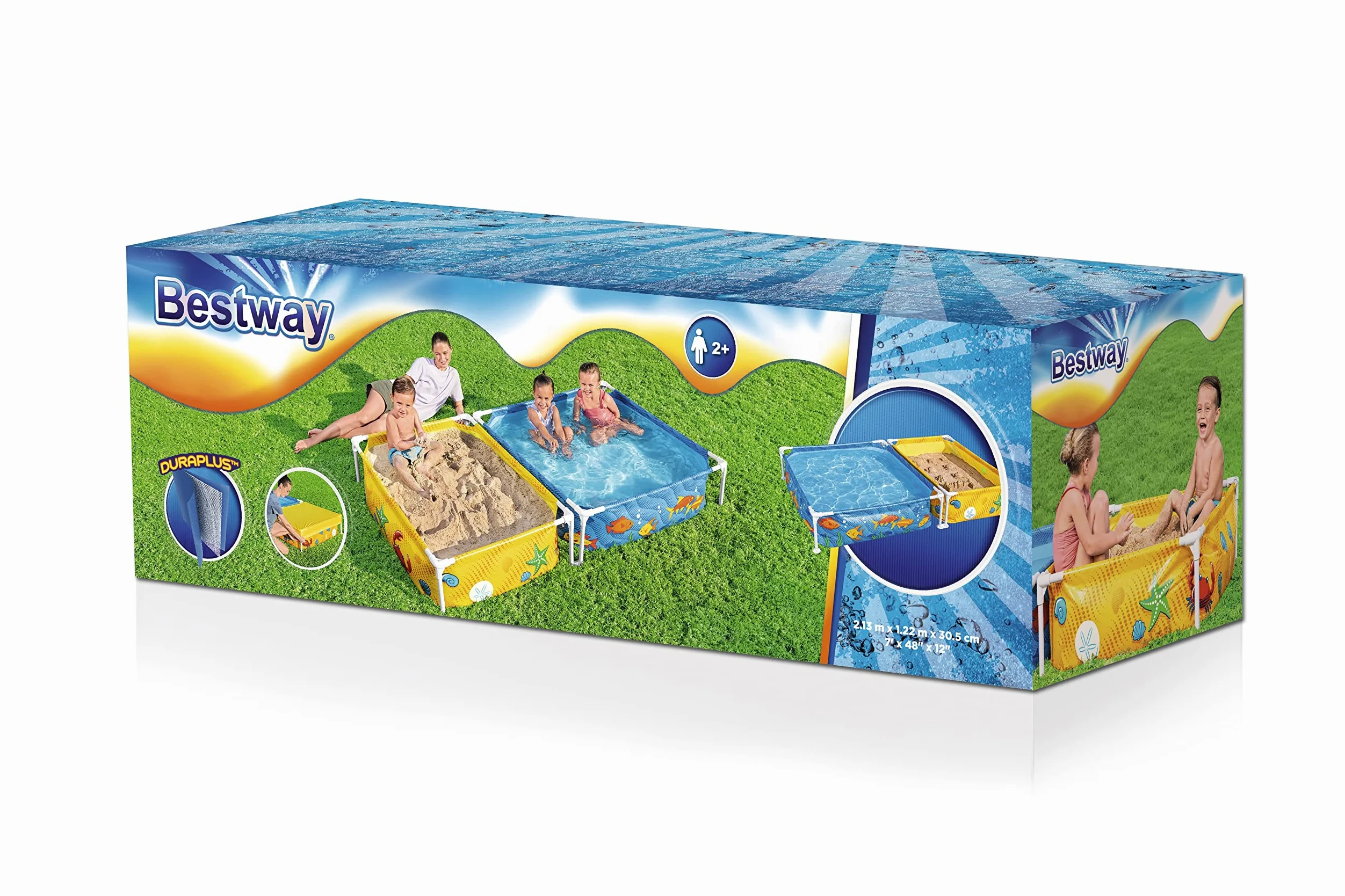 Basen dla dzieci Bestway 213 x 122 x 30,5 cm