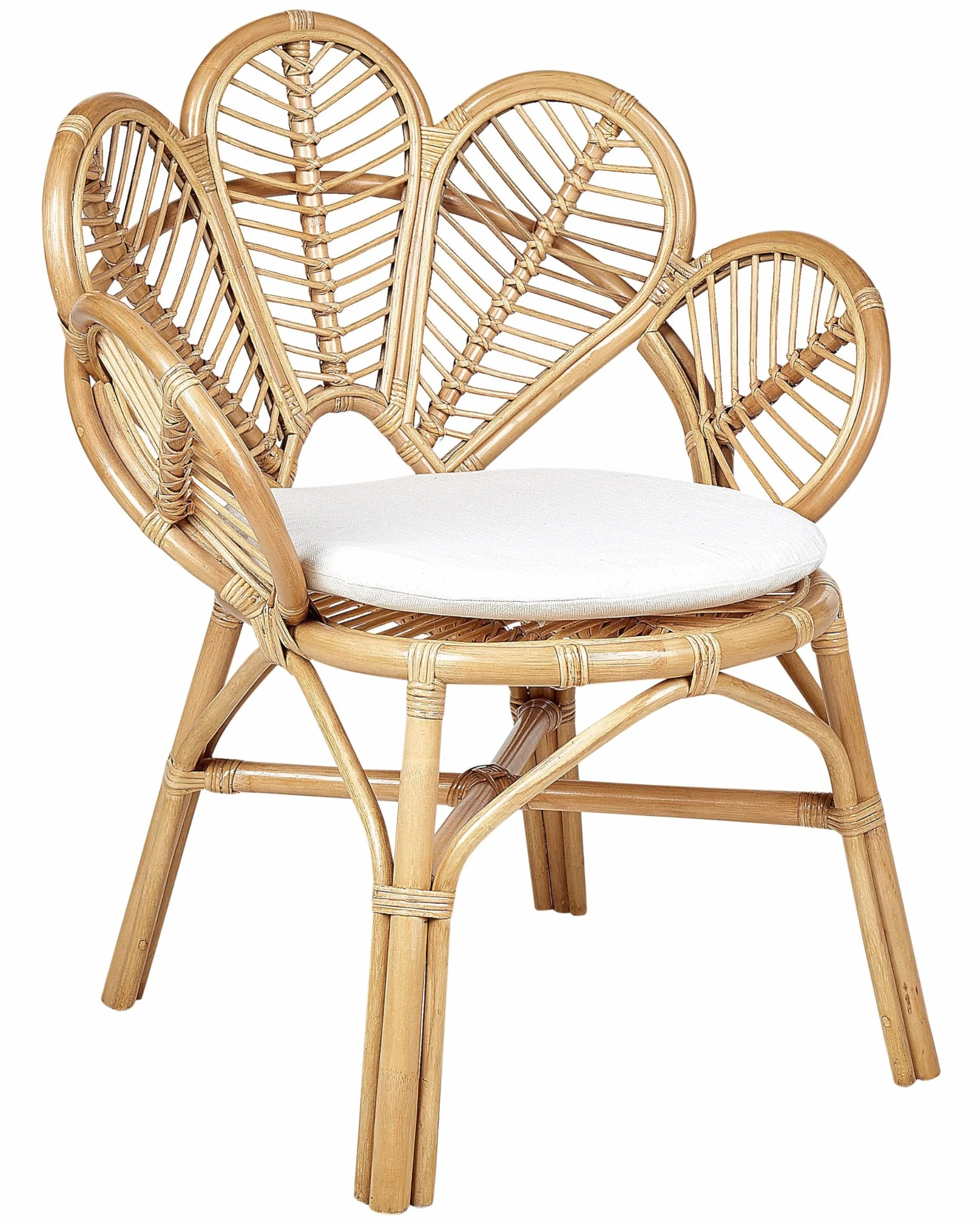 Fotel ozdobny rattanowy Florentine II boho patio salon
