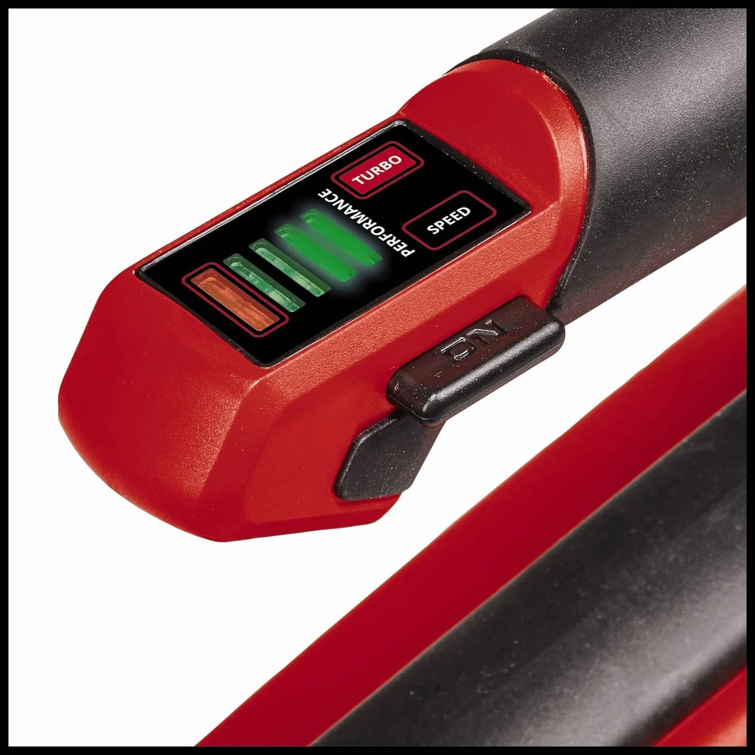 Einhell Dmuchawa do liści akumulatorowa GP-LB 18/200 Li E-Solo Power X-Change (Li-ion, 18 V, bezszczotkowy silnik, regulacja prędkości, technologia dmuchawy osiowej bez akumulatora i ładowarki)