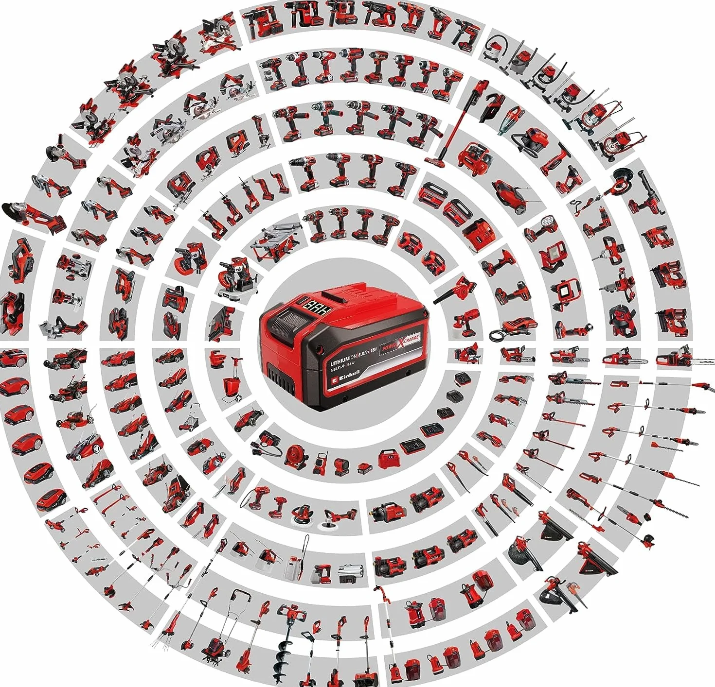 Einhell Profesjonalny, akumulatorowy odkurzacz do liści VENTURRO 36/240 Power X-Change (36 V, Li-Ion, moc ssania 740 m³/h, worek 45 l, funkcja dmuchania do 240 km/h, bez akumulatora i ładowarki)