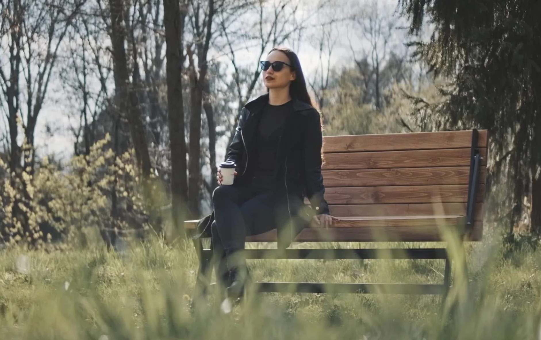 Lea zestaw 3 w 1 składana ławka ogrodowa ze stołem, z drewna tekowego, wytrzymała rama na taras, do ogrodu, do ogrodu, wszechstronna dla 3 lub 6 osób