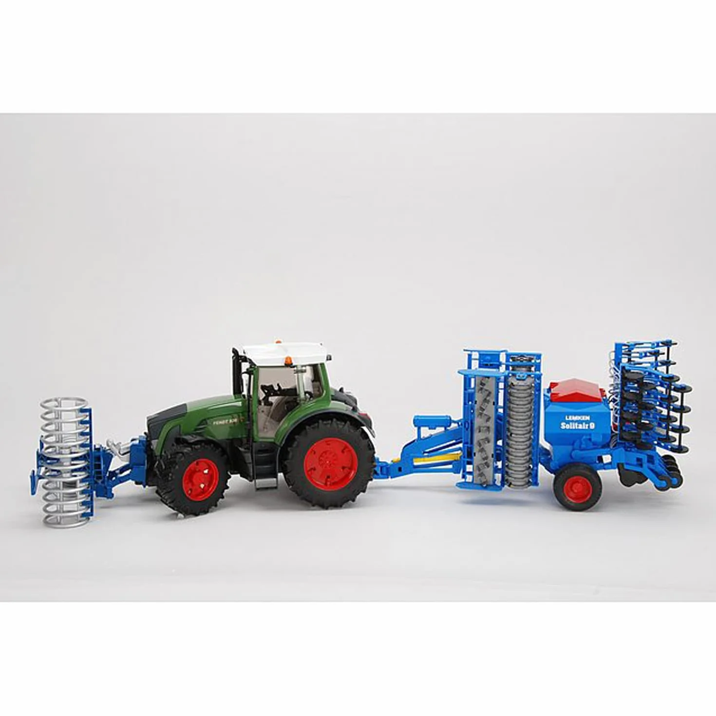 bruder 02222 - LEMKEN Frontpacker Vario Pack K, przyczepa do ciągnika, gospodarstwo rolne, rolnictwo