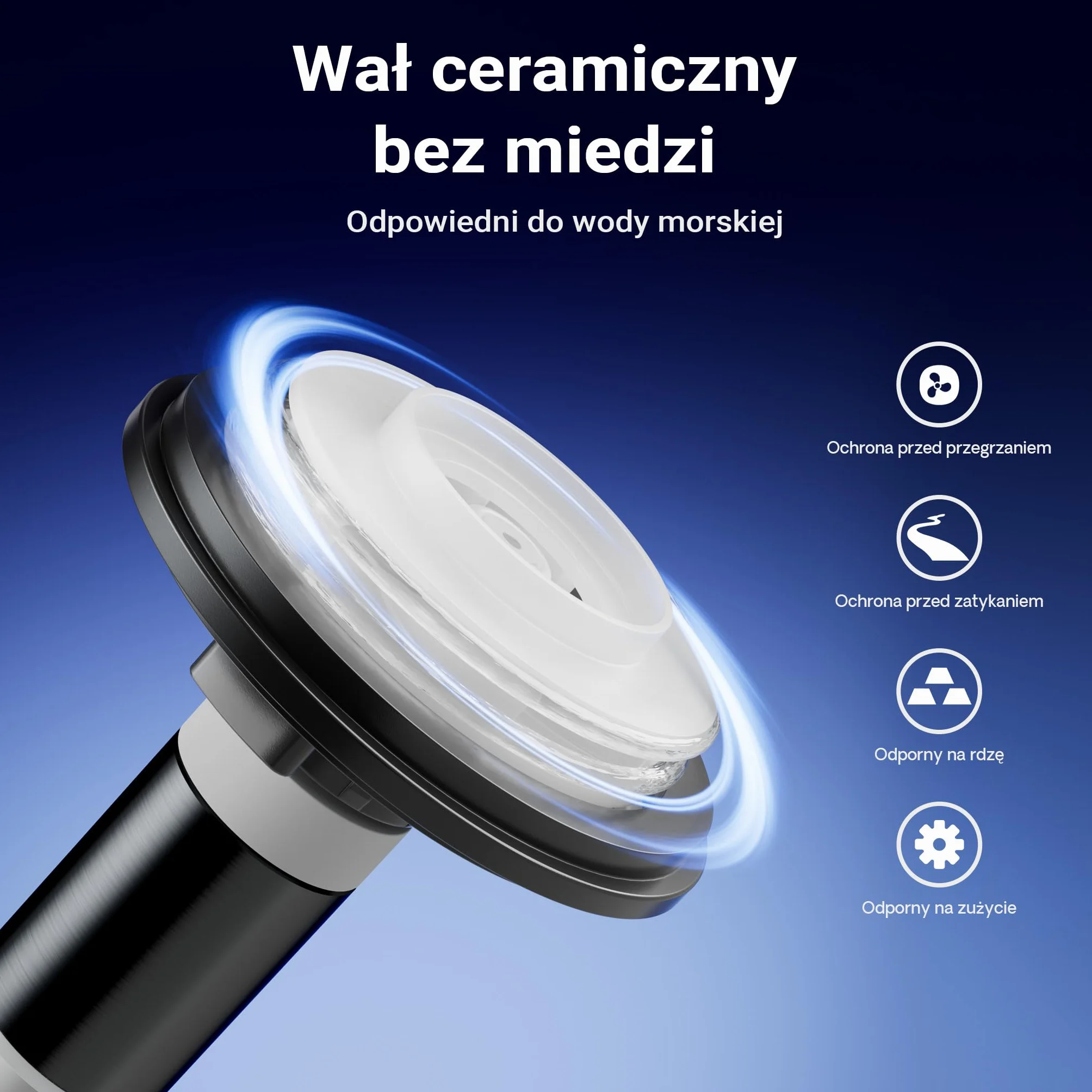 SunSun Pompa basenowa 12000 l/h, 100 W, efektywna pompa filtrująca i cyrkulacyjna do basenu, energooszczędna pompa wodna CPP-12000