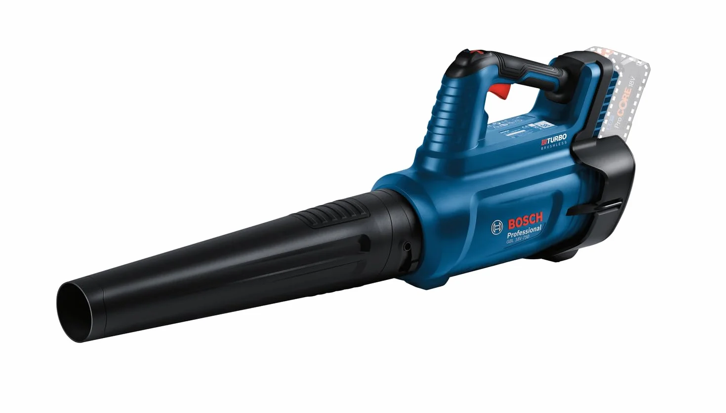Bosch Professional GBL 18V-750 BITURBO Akumulatorowa Dmuchawa 18V 780 m³/h 198 km/h