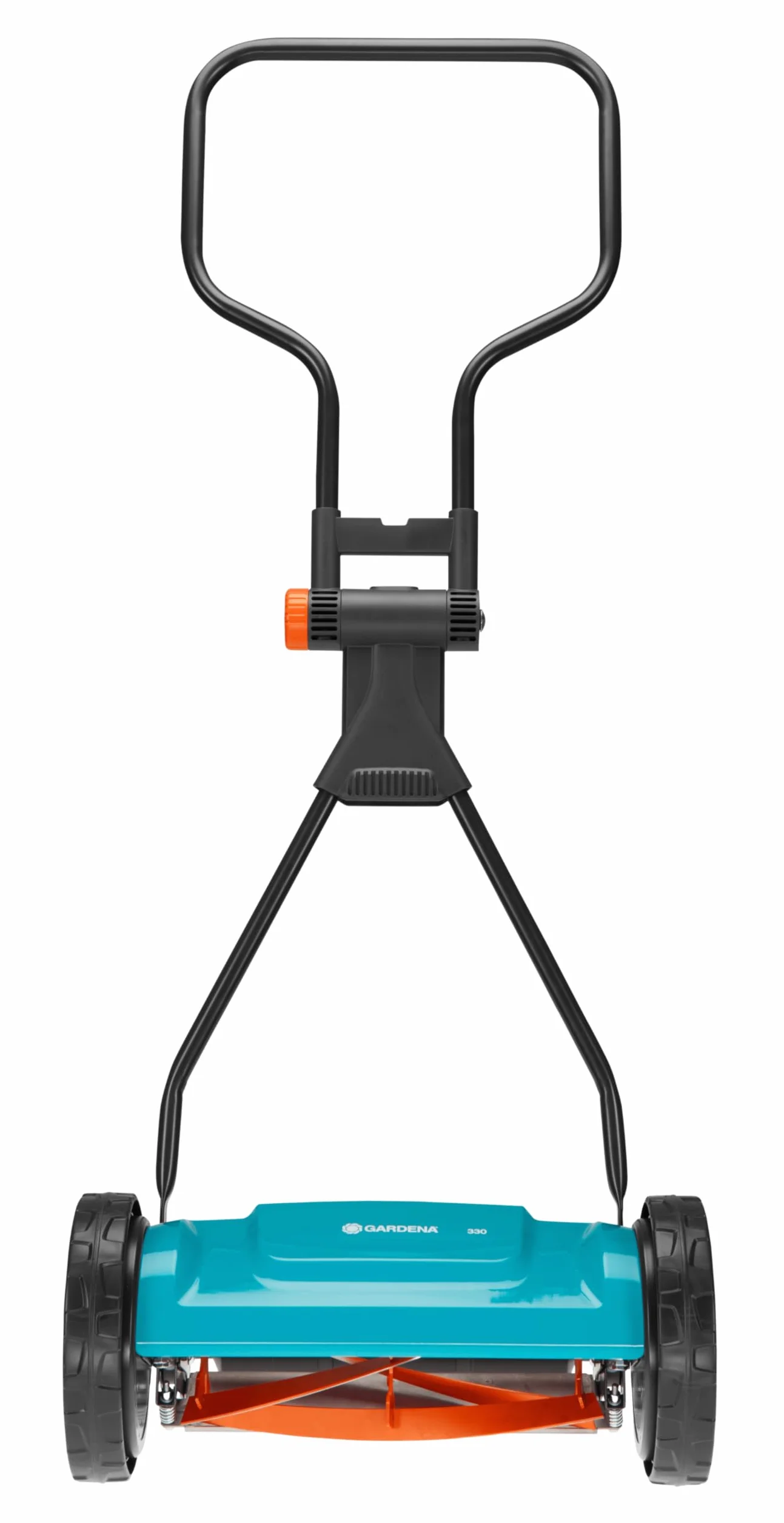Gardena kosiarka bębnowa Classic 330: ręczna kosiarka, szerokość robocza 33 cm, do powierzchni do 150 m², bęben tnący z gatunkowej stali, cięcie bezkontaktowe, cicha i precyzyjna (4027-20)