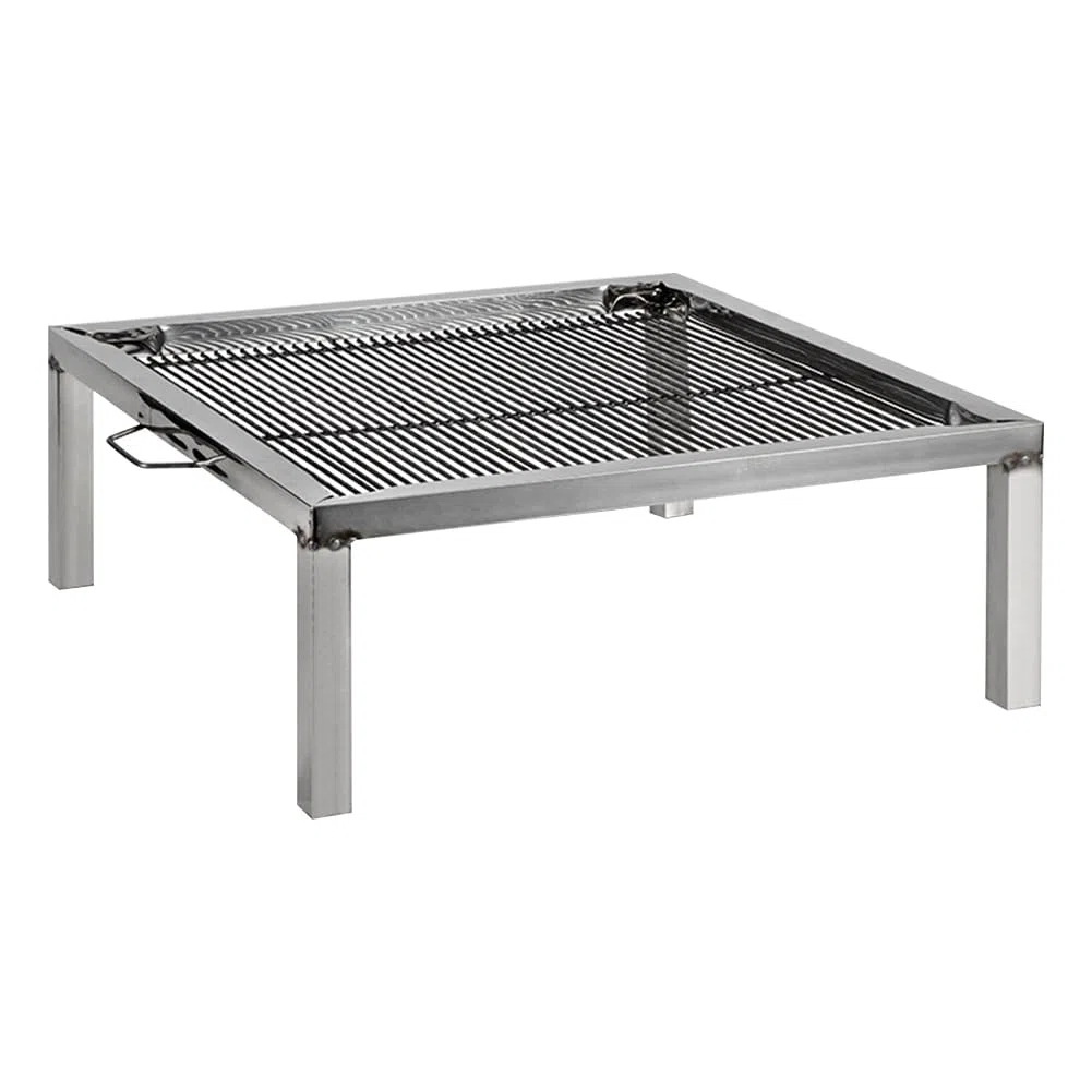 Piec piknikowy na świeżym powietrzu, na kemping, do pieca, ze stali nierdzewnej, ognisko, stojak do grilla, akcesoria do grilla, 3 mm, gruba siatka do pieczenia, na piknik, do smażenia grilla