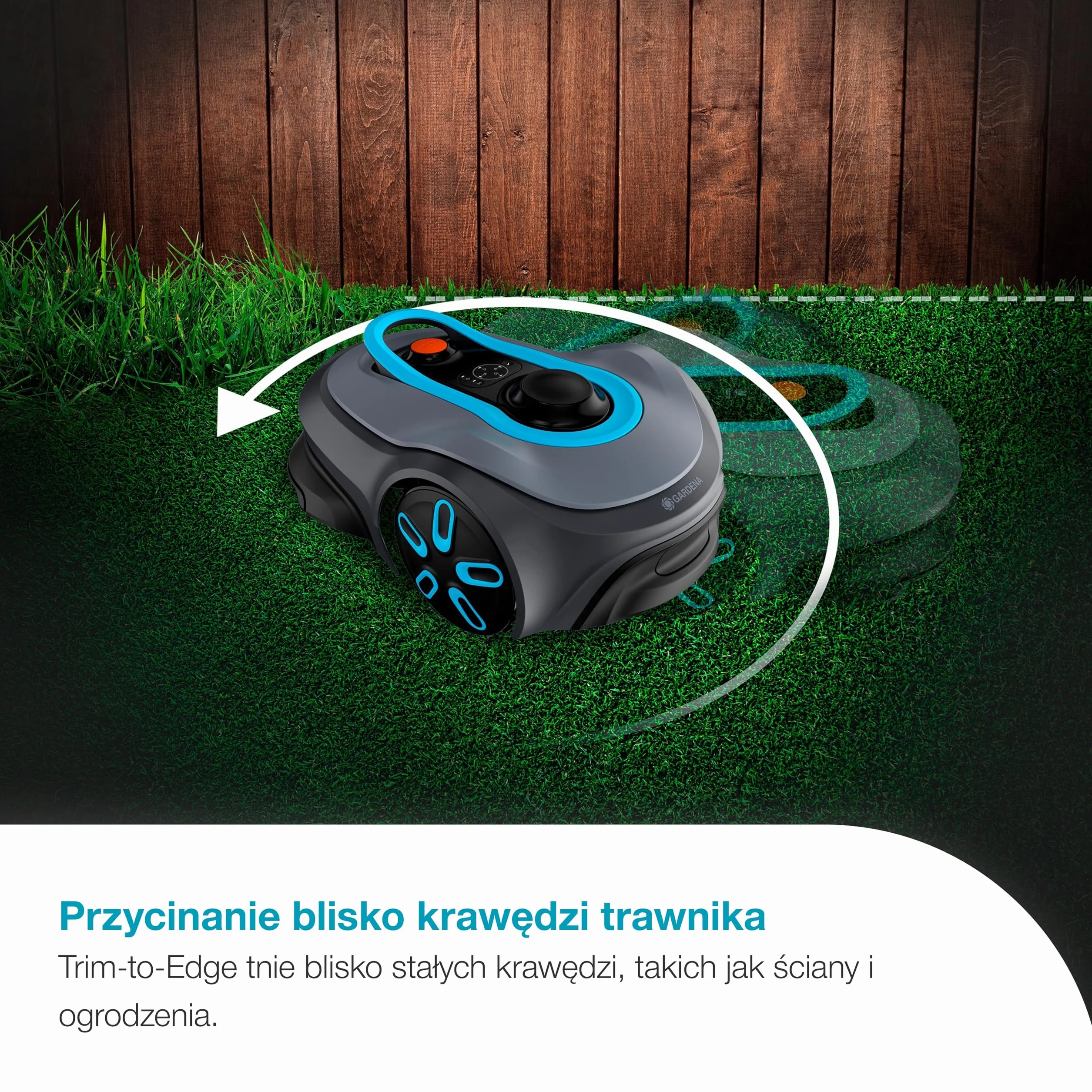 Gardena inteligentny robot koszący SILENO free Set 600 m², bezprzewodowy, do trawników o powierzchni do 600 m², LONA Intelligence, bez przewodu granicznego, cicha praca (19921-32)