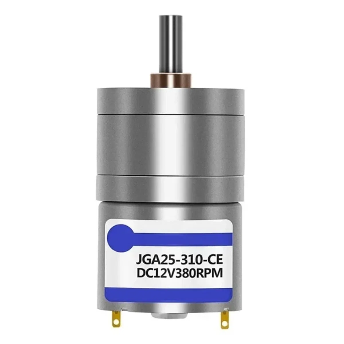 Silnik z przekładnią cc, redukcja odwracalnej skrzyni biegów JGA25-310 6V 12V, mikrosilnik, wysokie inteligentne części, sprzęt elektroniczny dla majsterkowiczów (tylko silnik, 6V57 rpm)