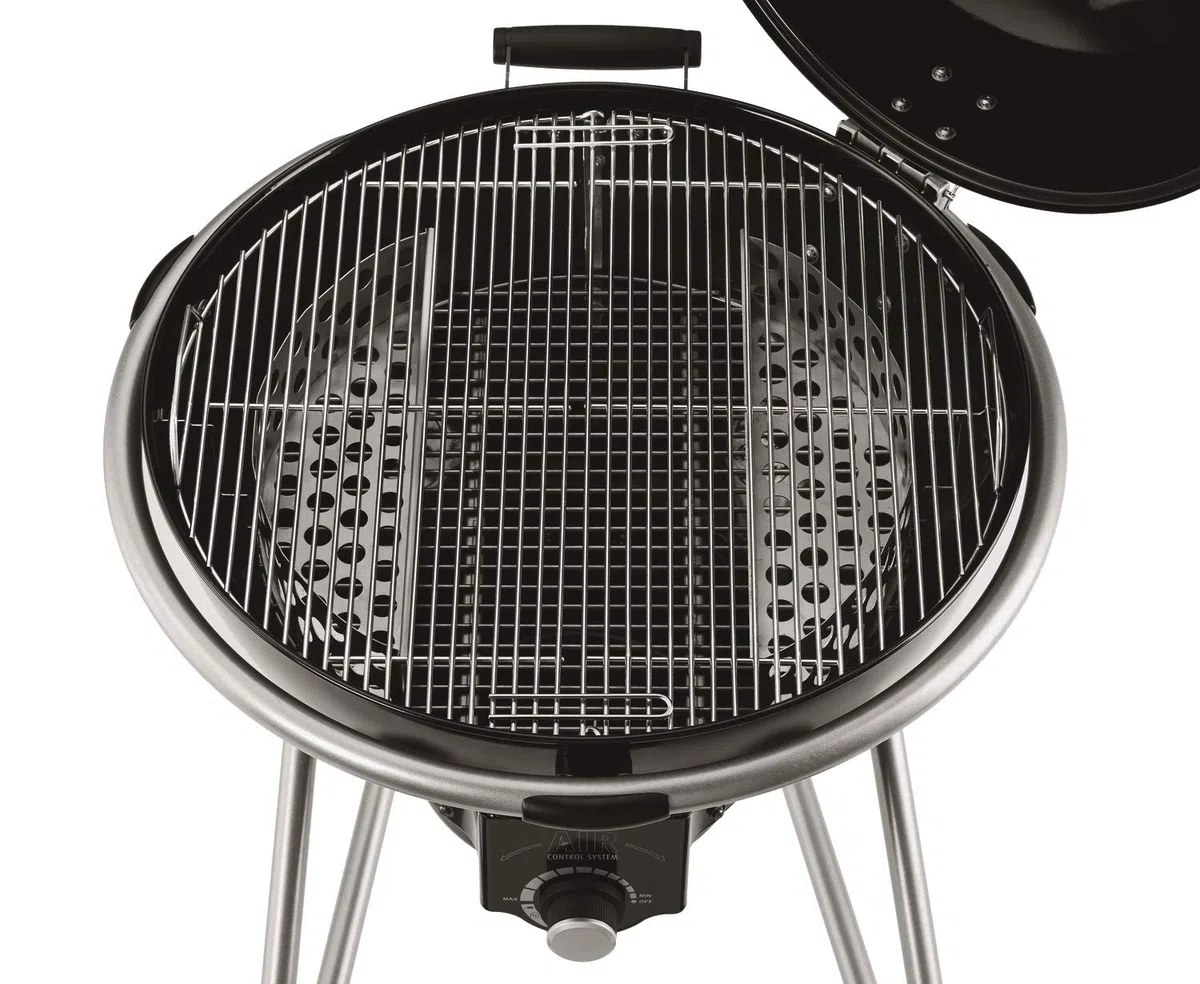 RÖSLE 25001 numer 1 F50 AIR grill czajnikowy, czarny, 50 cm