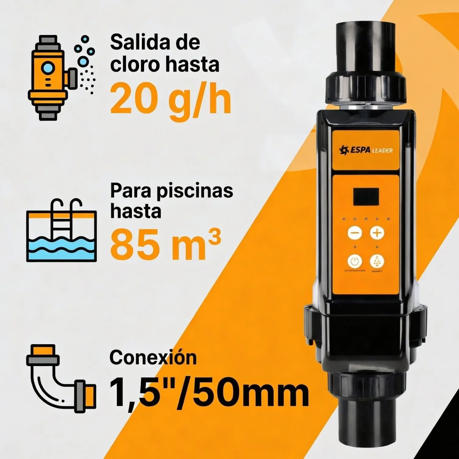 ESPA LEADER HLORATOR SALINO 20G