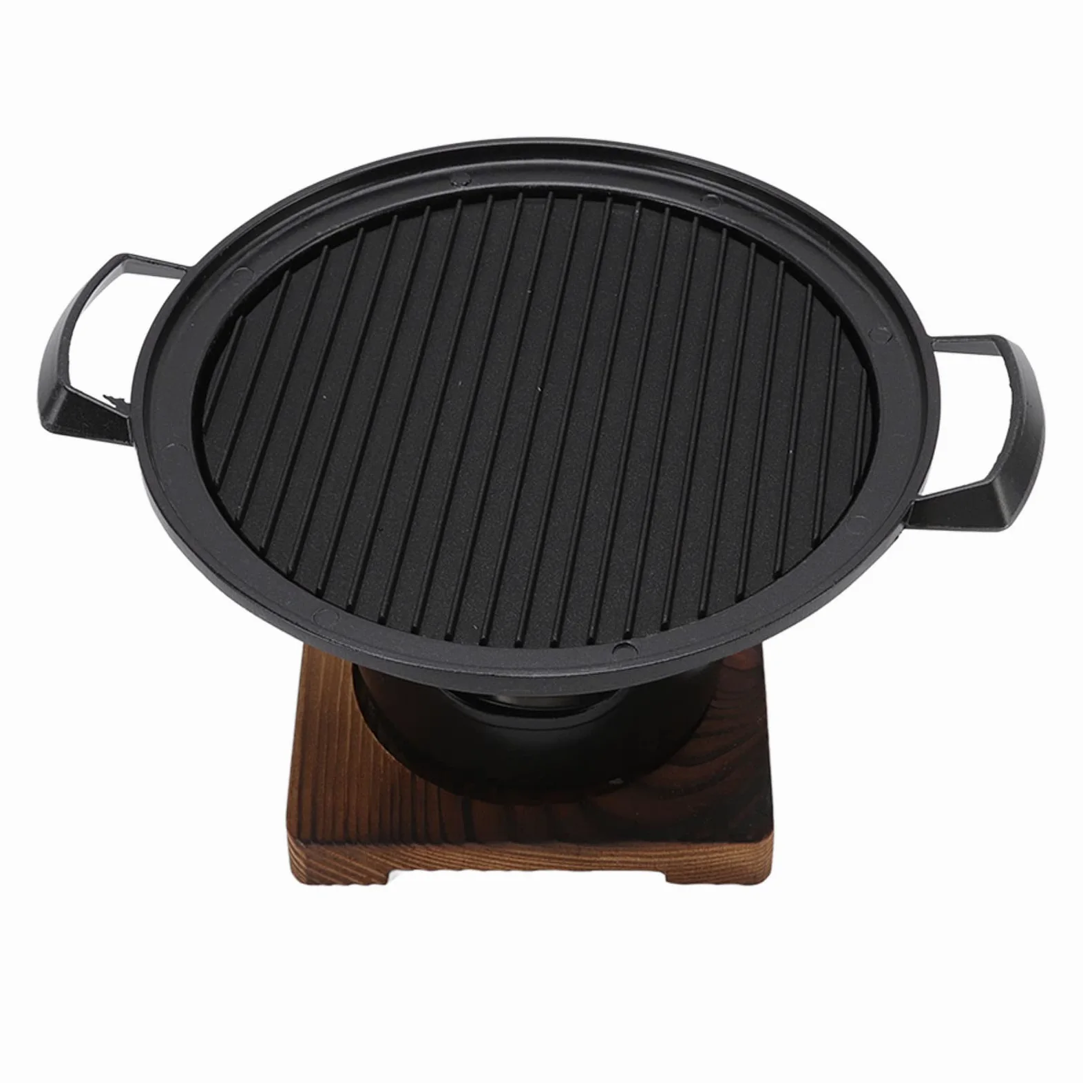 Przenośny grill na węgiel drzewny mini bezdymny wewnętrzny grill stołowy grill na domowy piknik i kemping - kompaktowy sprzęt do gotowania na zewnątrz