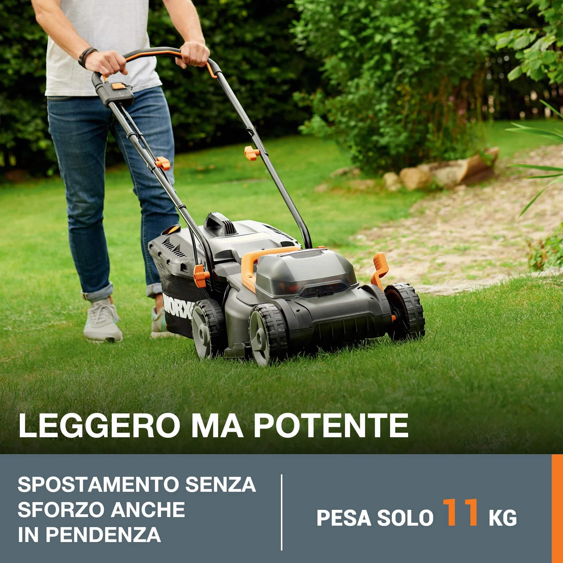 Worx Max Li-Ion Kosiarka 34 cm Czarny