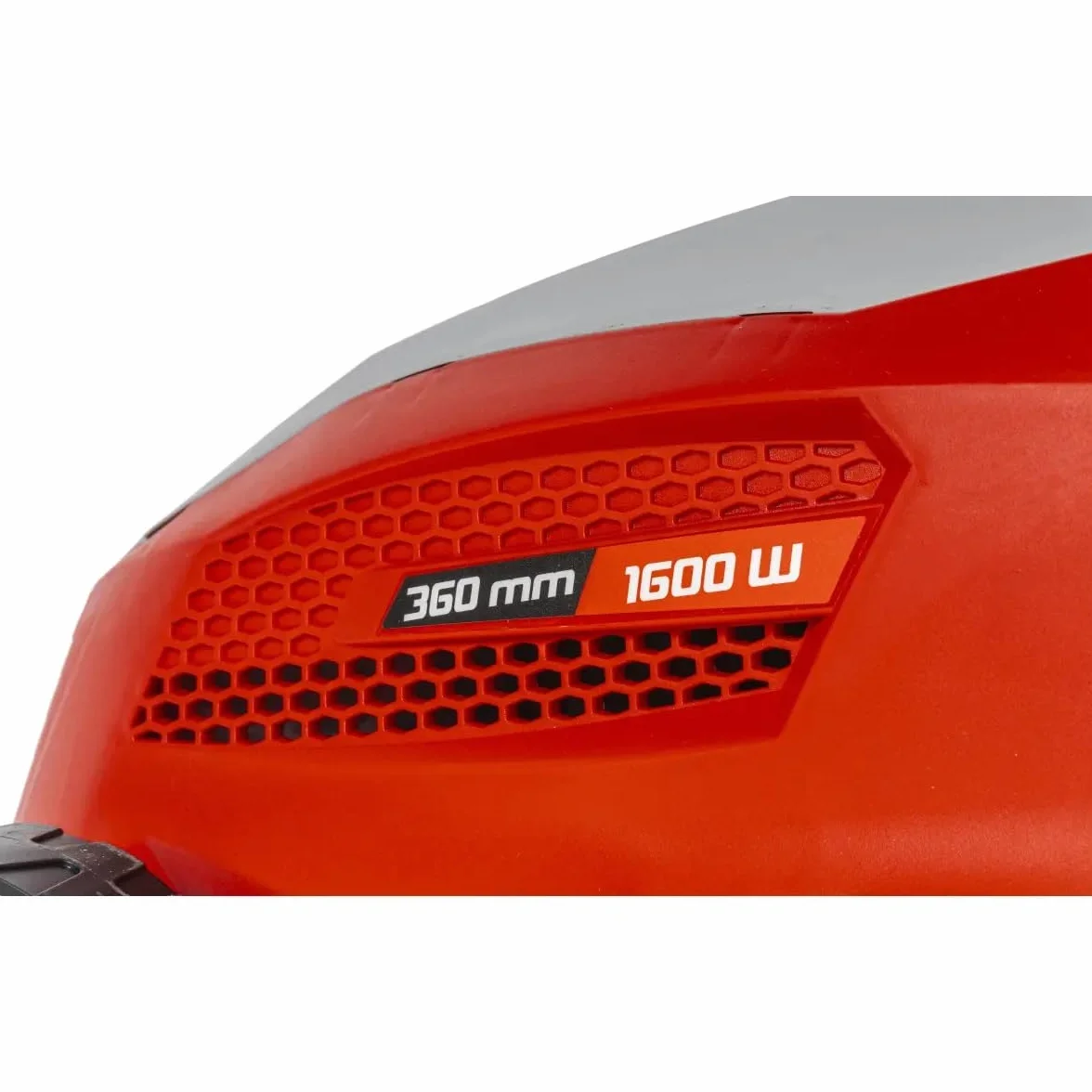 Kosiarka elektryczna Garden DEDRA, szerokość cięcia 360 mm, wszystkie rodzaje trawy – worek na trawę 40 l, 1600 W, cięcie 20-70 mm. Składana, waga 15,5 kg z ergonomicznym uchwytem