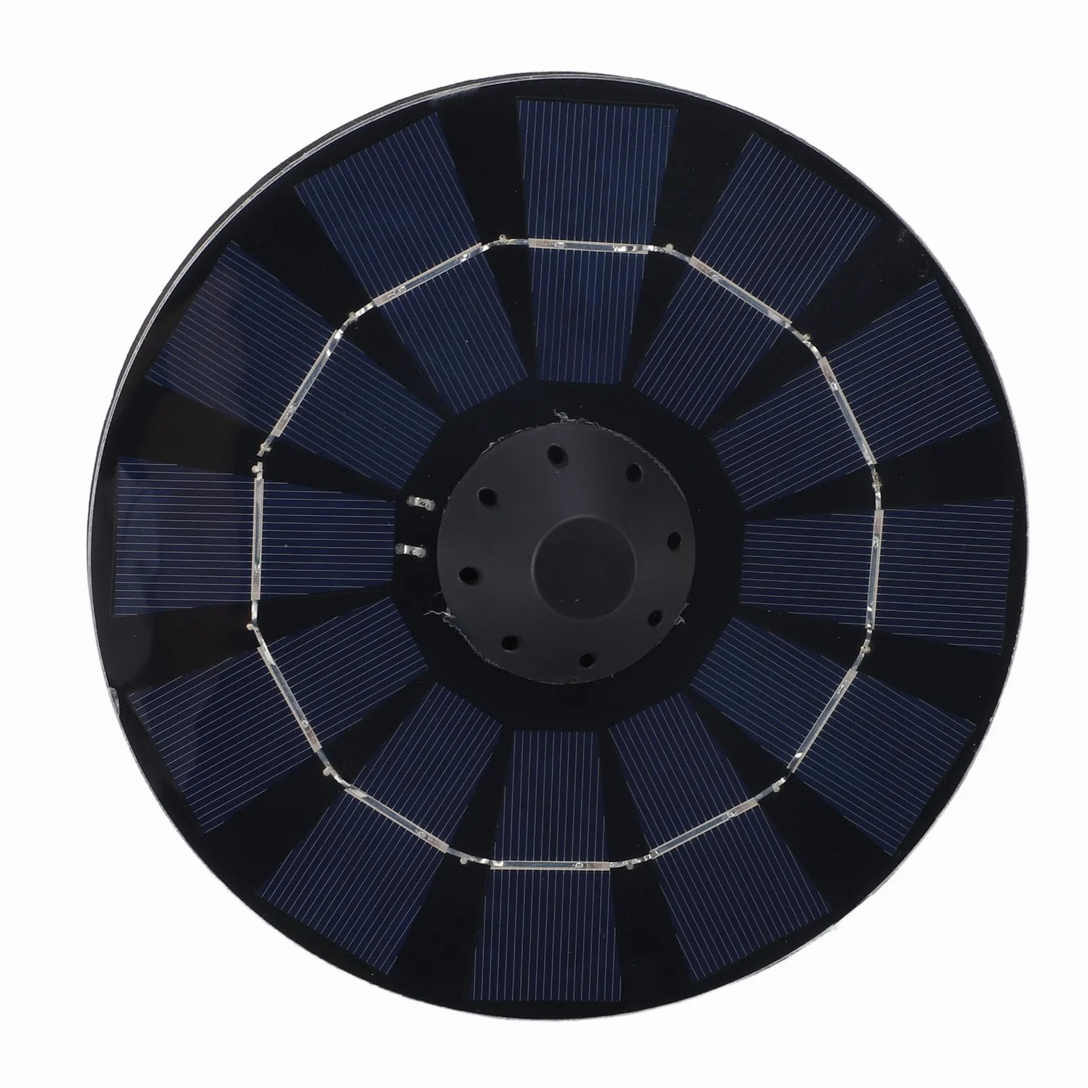 Solarny Pływający Napowietrzacz Stawowy Materiały Wodne Fontanny Stawowe Zasilane energią słoneczną