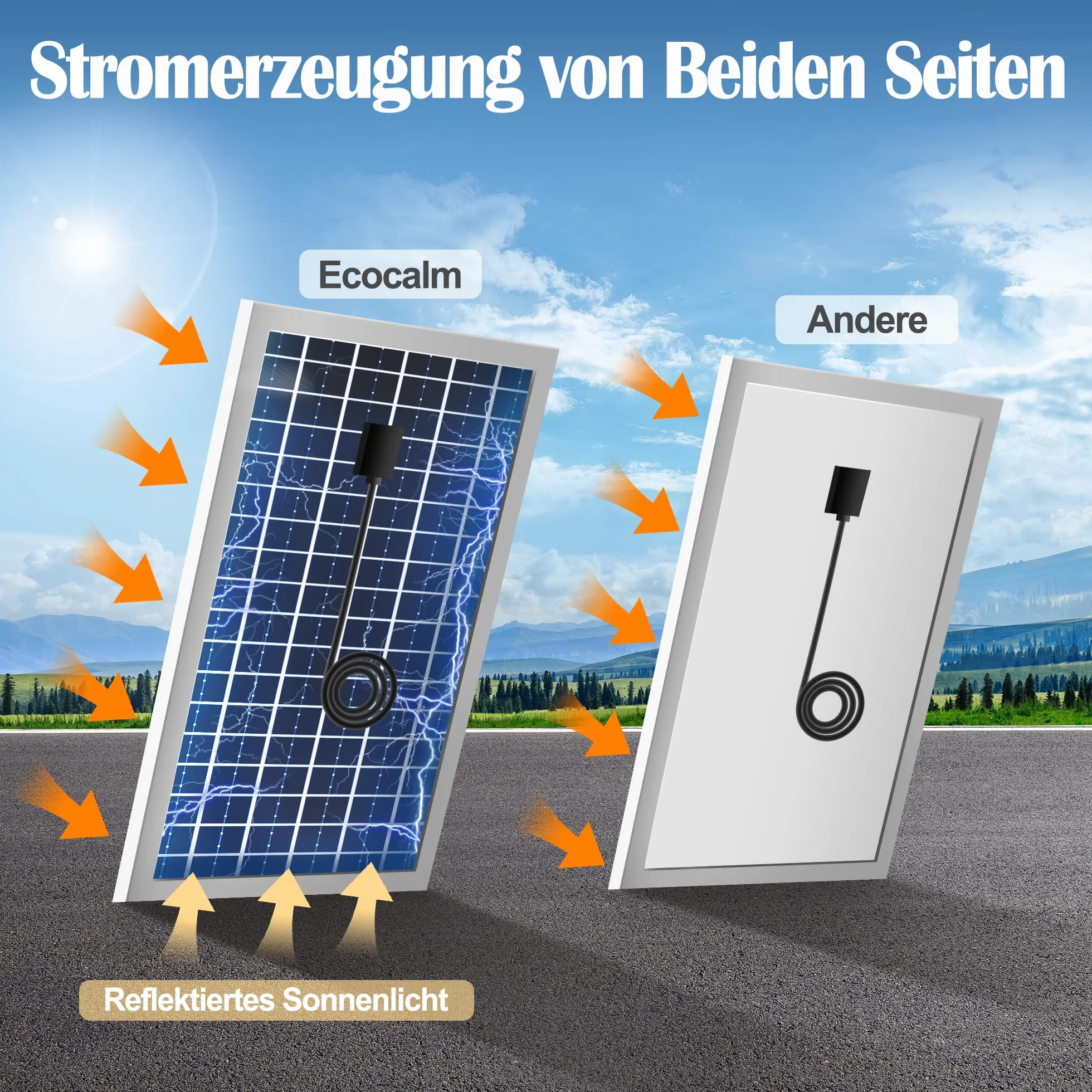 Wentylator solarny z baterią, wentylator zasilany energią słoneczną 200 mm z panelem słonecznym 12 V i kablem 4,5 m, wentylator wyciągowy do szklarni, szopy, poddasza