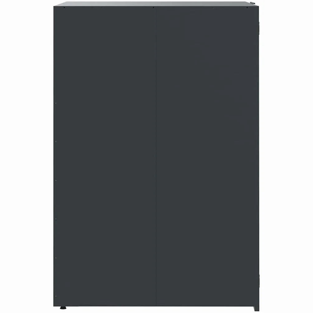 vidaXL Obudowa na 3 kosze na śmieci, antracytowa, 207x79x117 cm, zabudowy koszy na śmieci, obudowa koszy na śmieci, zabudowa kosza na śmieci