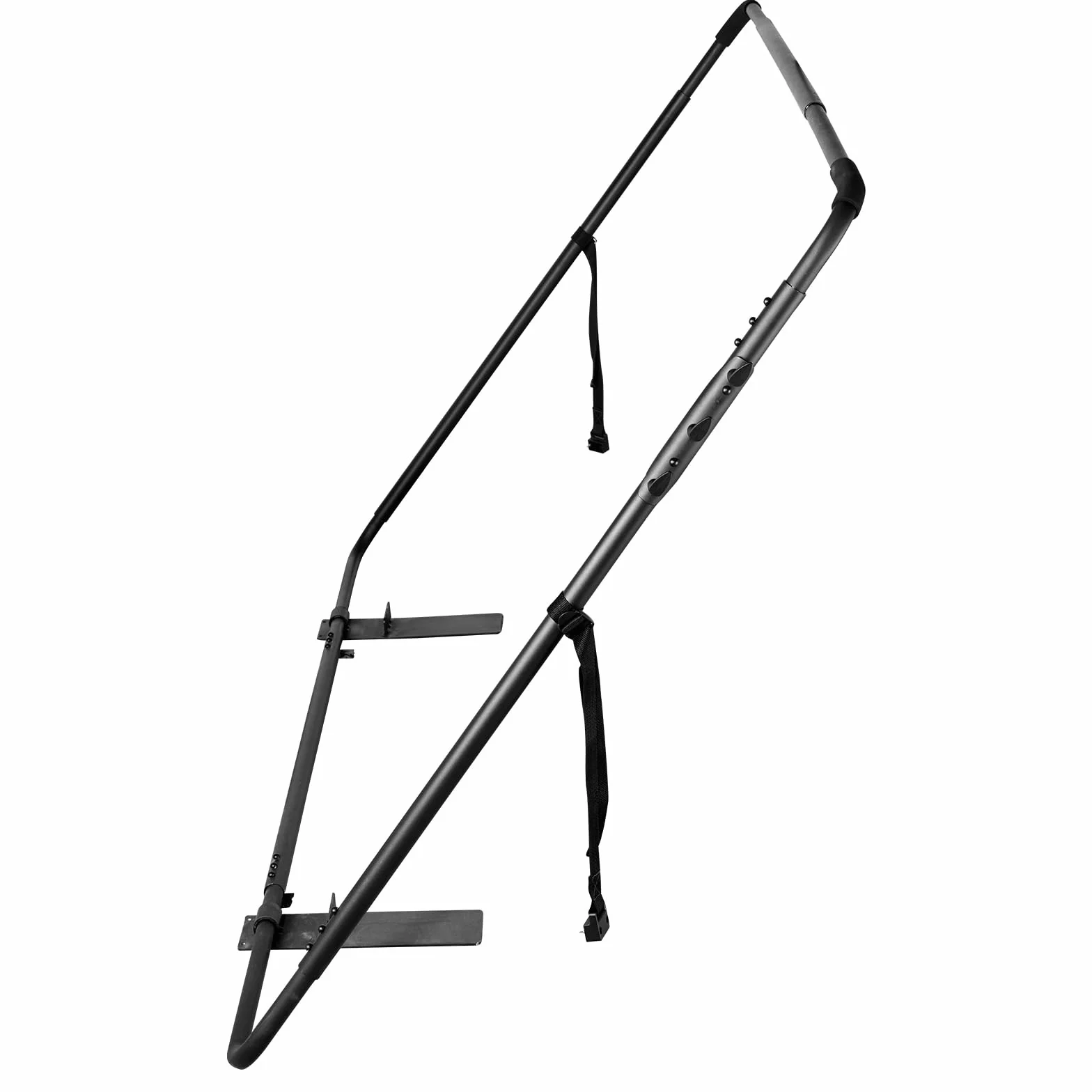 VEVOR Podnośnik osłony wanny z hydromasażem, podnośnik pokrycia spa, wysokość 80 cm - 105 cm szerokość 134 cm - 235 cm regulowany, zainstalowany na dole z jednej strony, odpowiedni do różnych