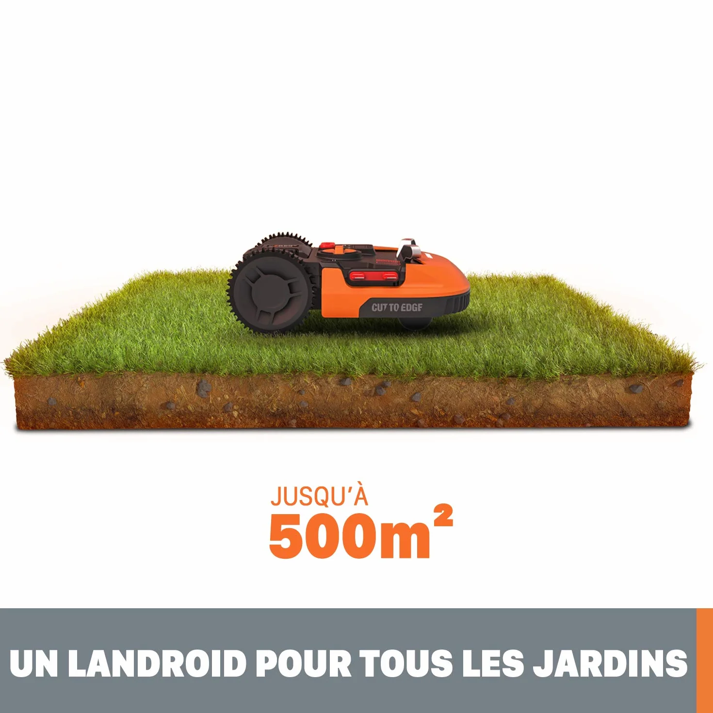 Worx Landroid M WR141E Akkurasenmäher für Gärten bis 500 qm
