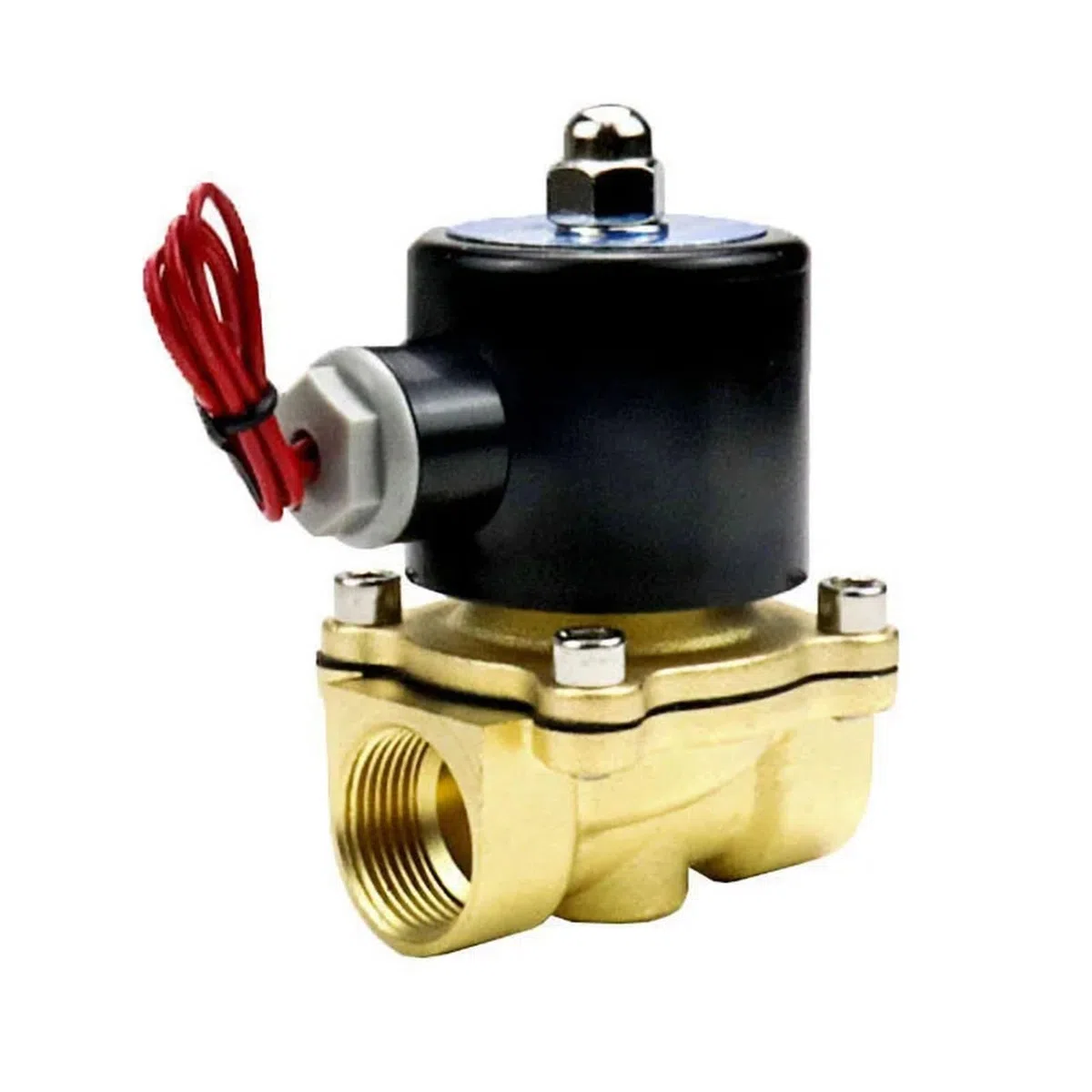 3/4'' Normalnie zamknięty zawór słoneczny z mosiądzu 24 V 12 V 220 V 110 V zawory wodne/gazowe (BSP-240VAC-NBR-SEAL)