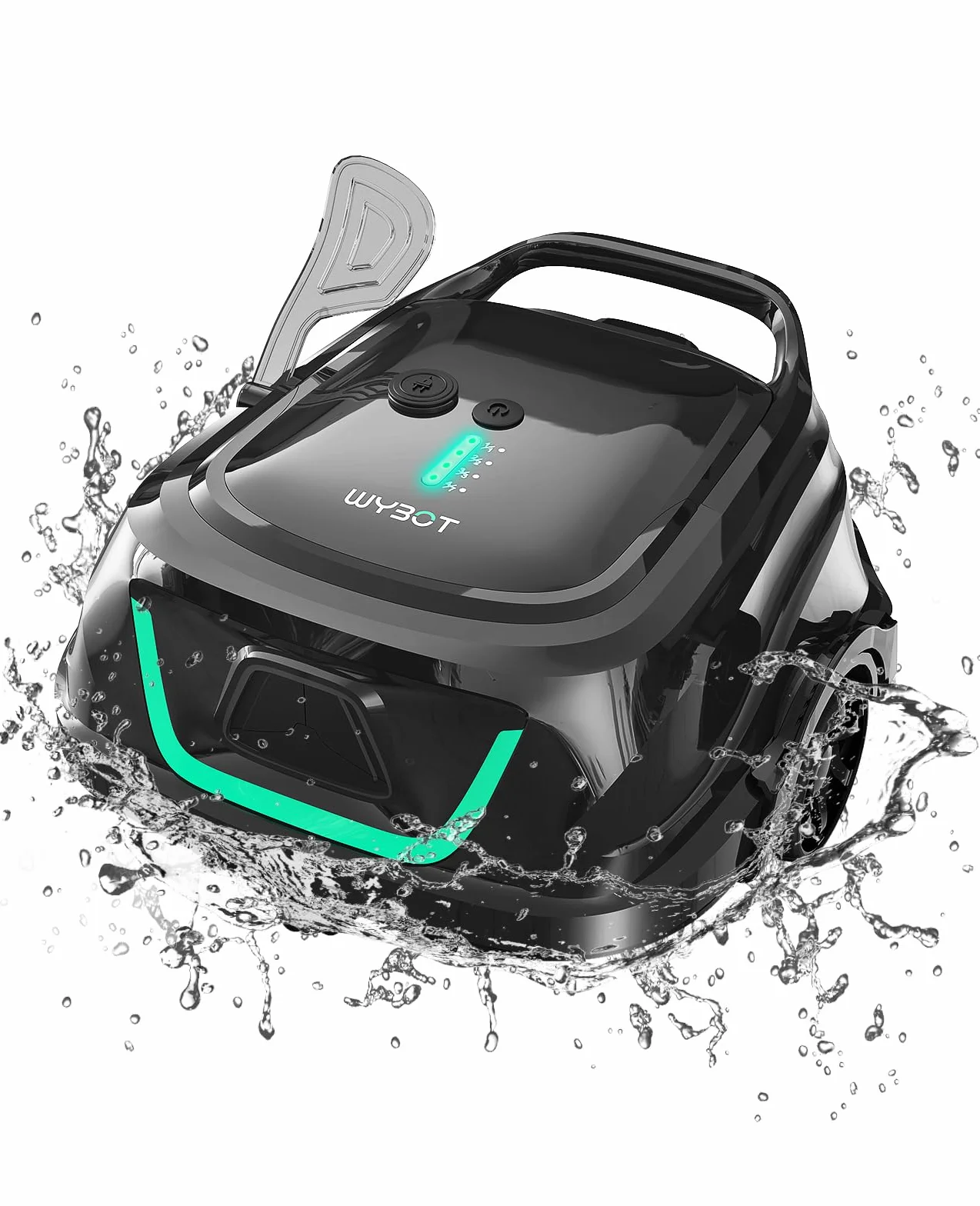 WYBOT Akumulator robota basenowego A1 z podwójnym systemem filtrów 100 m² bezprzewodowy odkurzacz basenowy