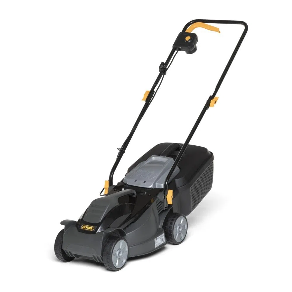 Alpina Kosiarka elektryczna BL 320 E, szerokość cięcia 32 cm, silnik 1000 W, do 300 m², wysokość cięcia regulowana w 3 pozycjach, worek na ścinki 25 l