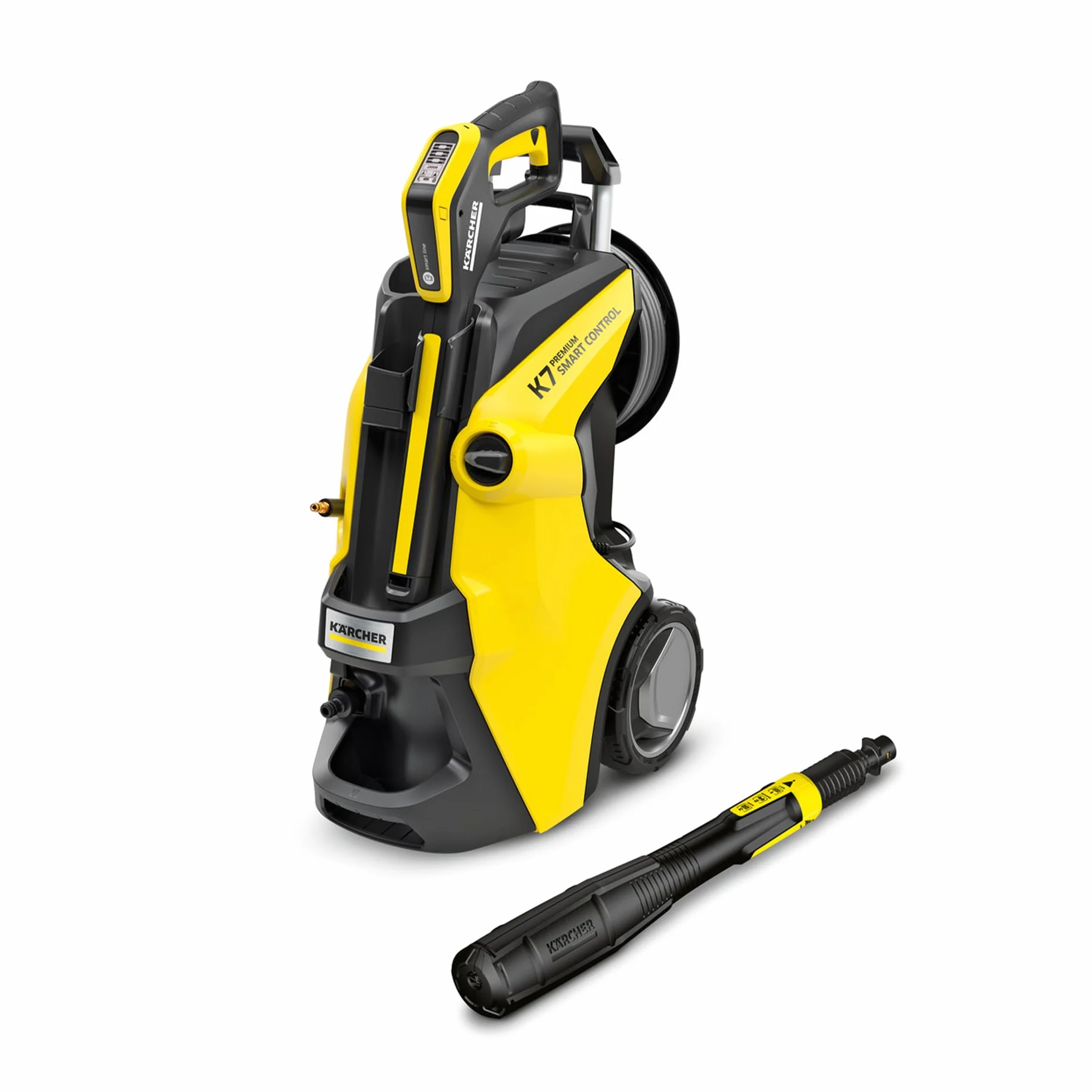 Kärcher Myjka ciśnieniowa K 7 Premium Smart Control Flex, ciśnienie: maks. 180 bar, przepływ: 600 l/h, powierzchnia: 60 m²/h, filtr wody, waga: 17,9 kg, wąż ciśnieniowy Flex, dysza Multi Jet