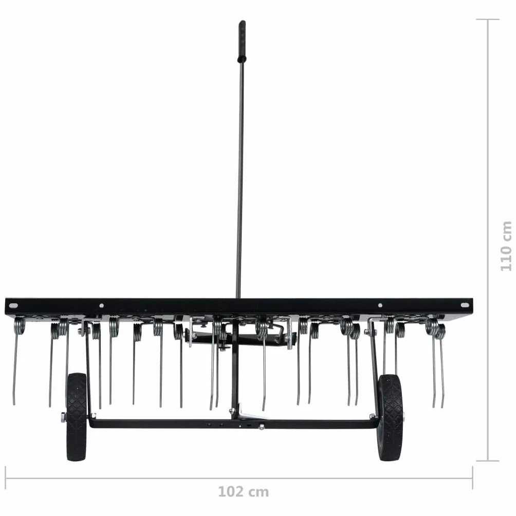 vidaXL Wertykulator do kosiarki samojezdnej, 100 cm