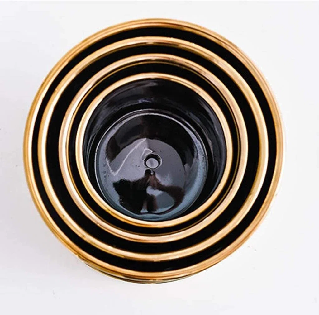 Wiszące donice Ogród Ogrodnictwo Doniczki Doniczki biurowe, doniczki ceramiczne z tacą Zielony/biały Cylindryczny (zielony 18 * 18 * 18CM)