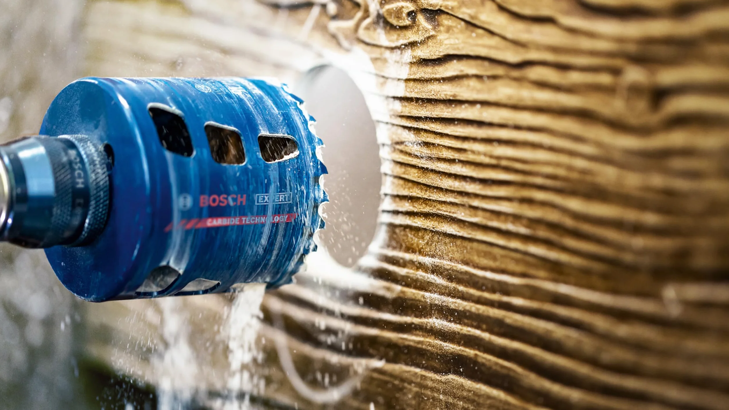 Bosch 1x Piła otwornica EXPERT Multi Material Power Change Plus (do Drewno z metalem, Cegła, Ø 152 mm, Professional Akcesoria Wiertarki)