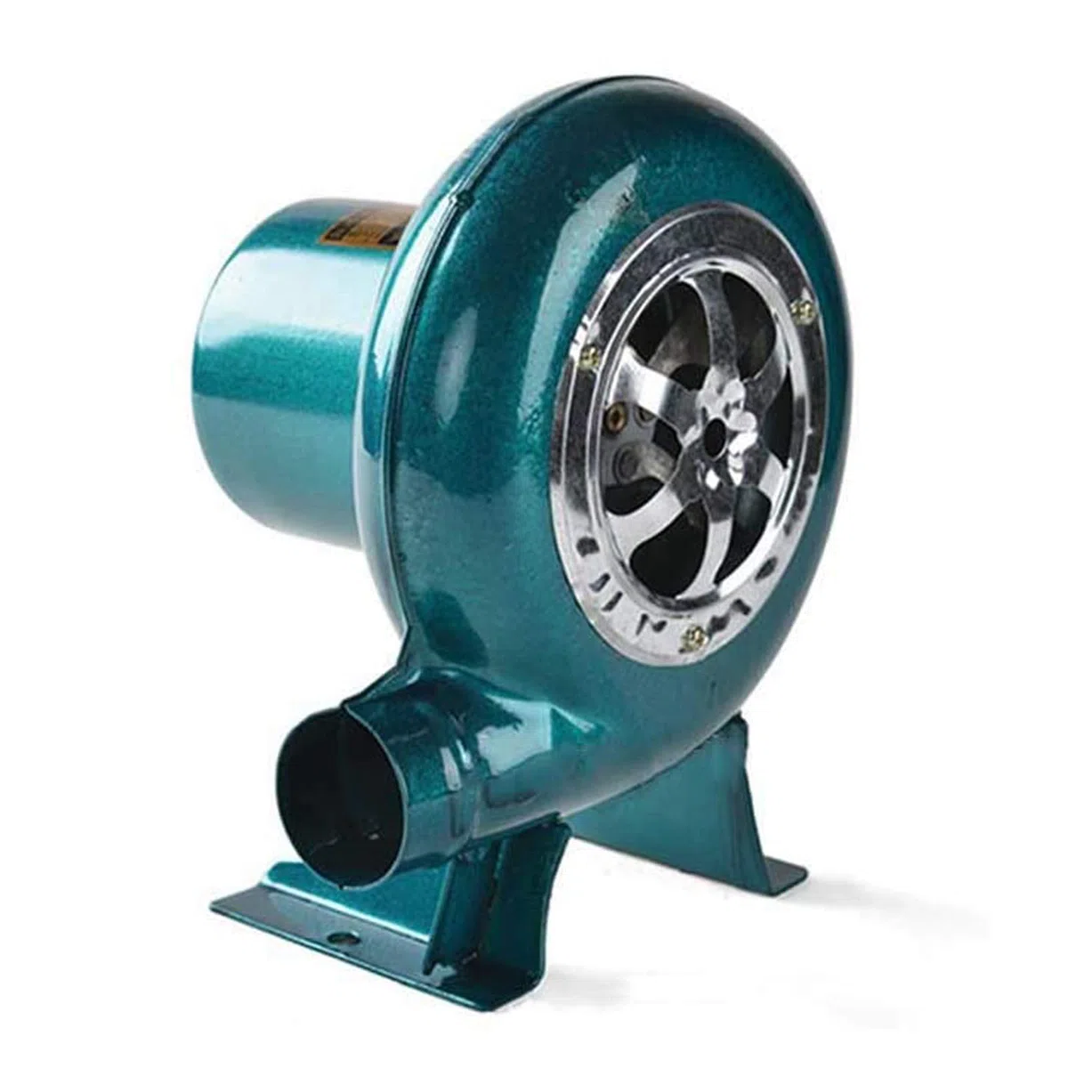Dmuchawa do grilla Coal Forge Dmuchawa elektryczna o zmiennej prędkości - do grilla, wentylator kominkowy, turkusowy, regulator 100 W +