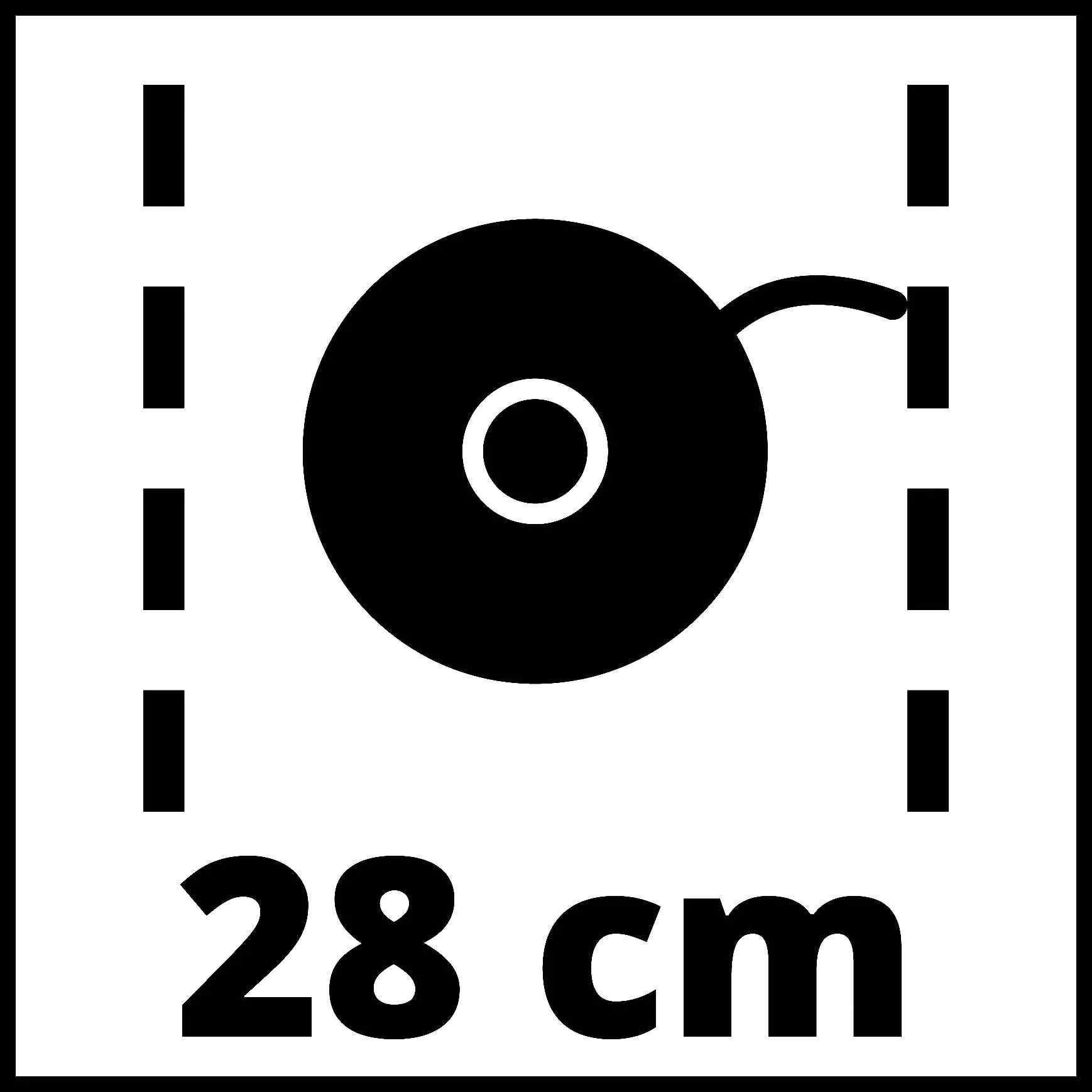 Einhell GE-CT 18/28 Li Solo Podkaszarka, 104,5x24x12,5 cm, 2,3 kg